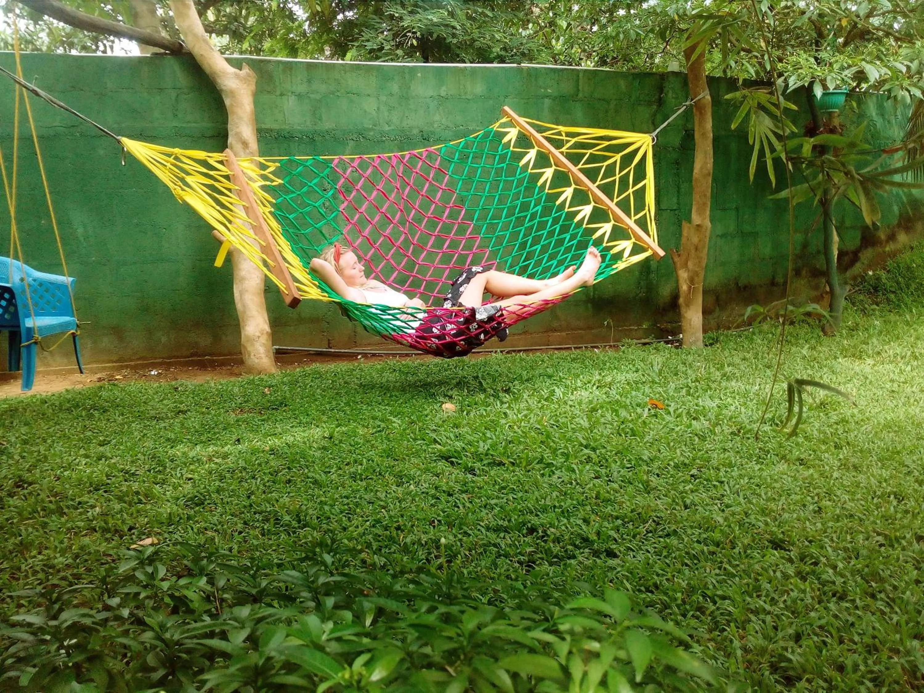 Garden in Nature lovers Safari Cottage