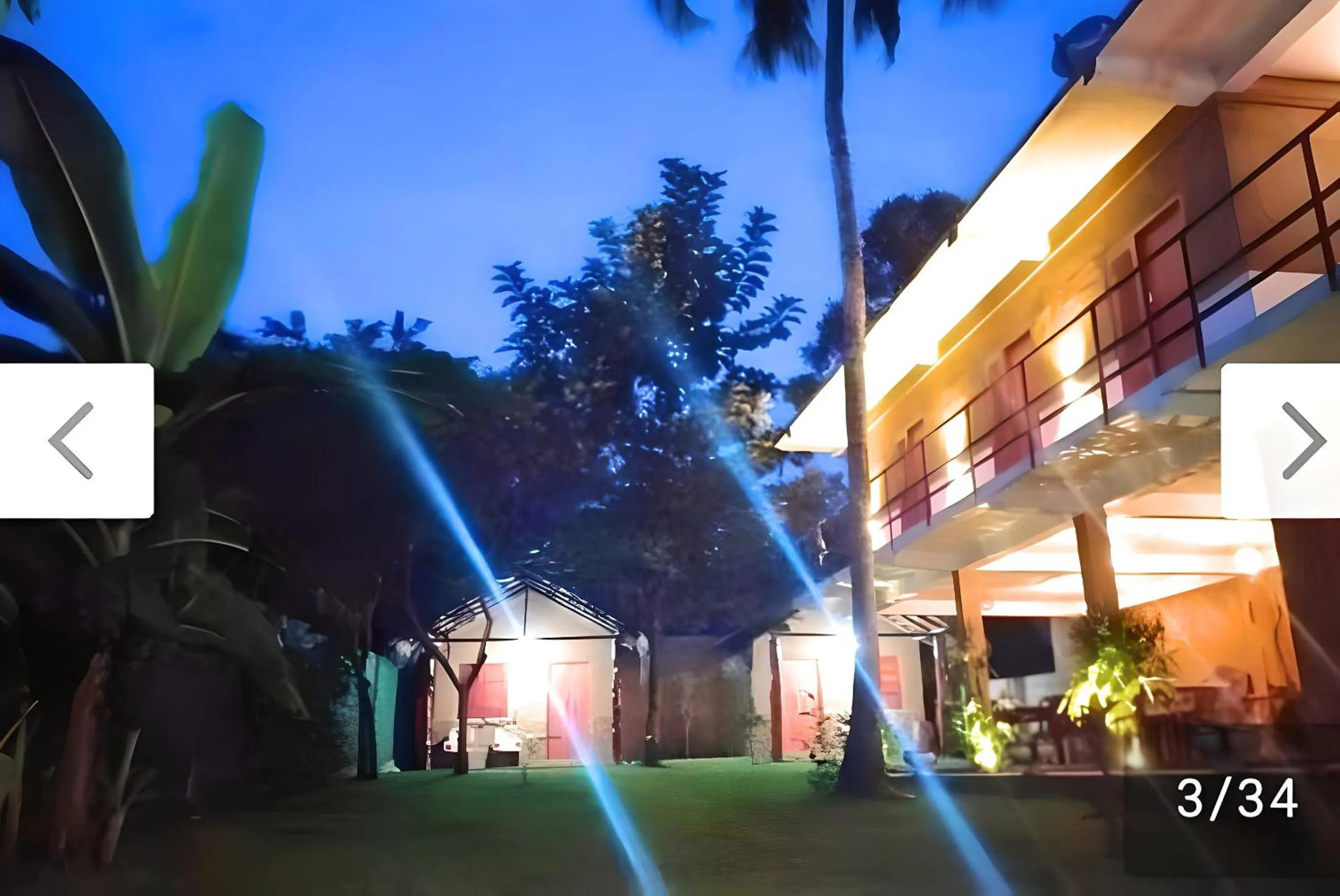 Night in Nature lovers Safari Cottage