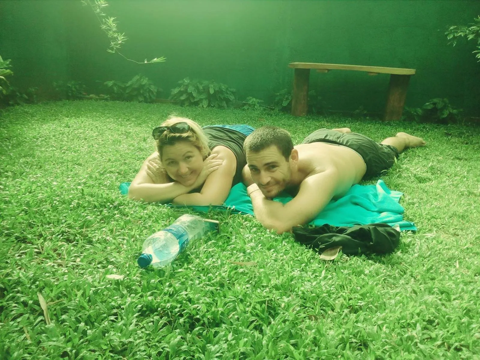 Garden in Nature lovers Safari Cottage