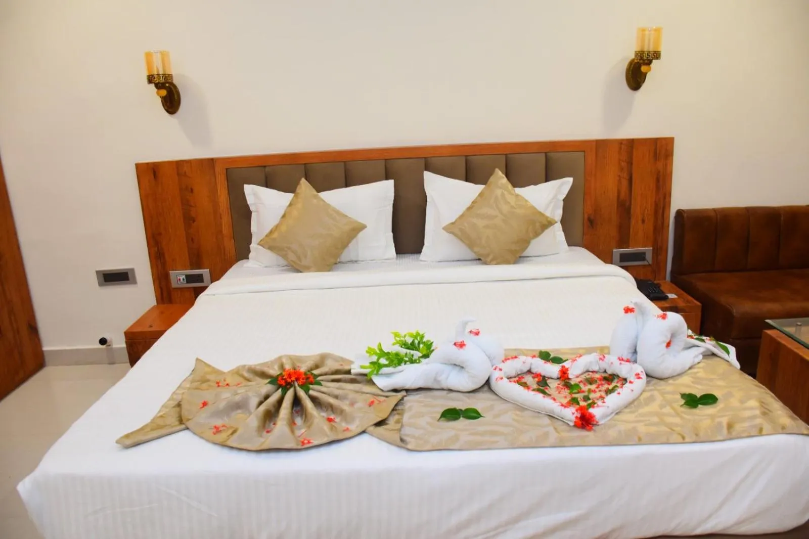 Bedroom, Bed in Hotel Royal Palace