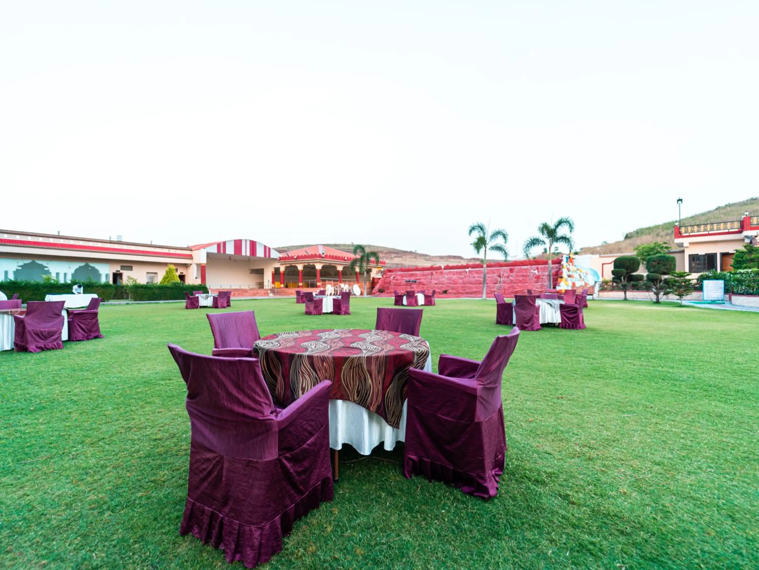 Garden in Hotel Royal Palace