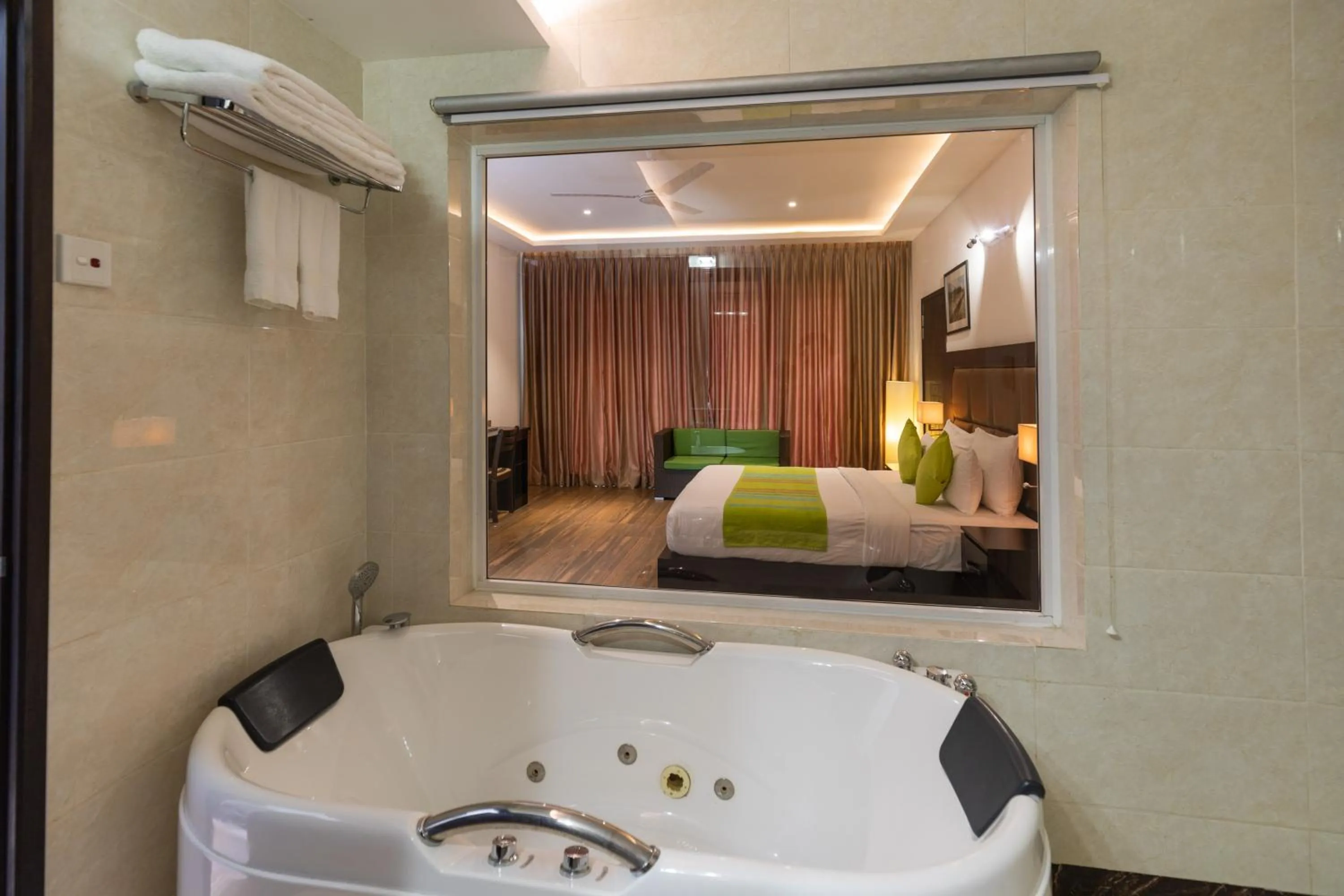 Bed in Cassandra Culture Resort