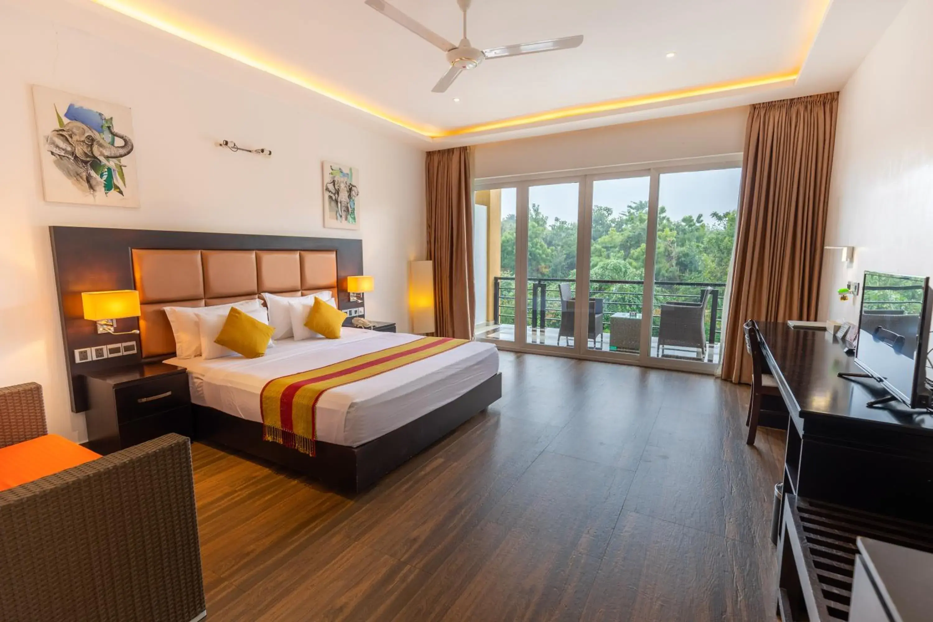 King Room with Pool View in Cassandra Culture Resort King Room with Pool View in Cassandra Culture Resort