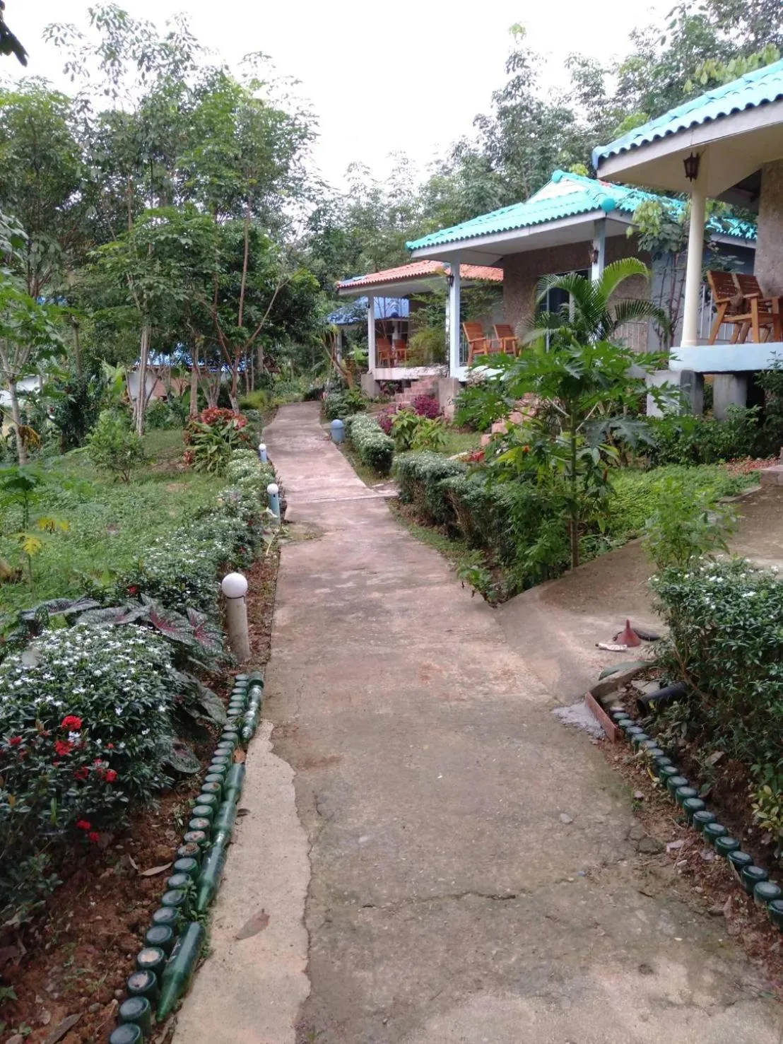 Garden in Phusam Big Resort