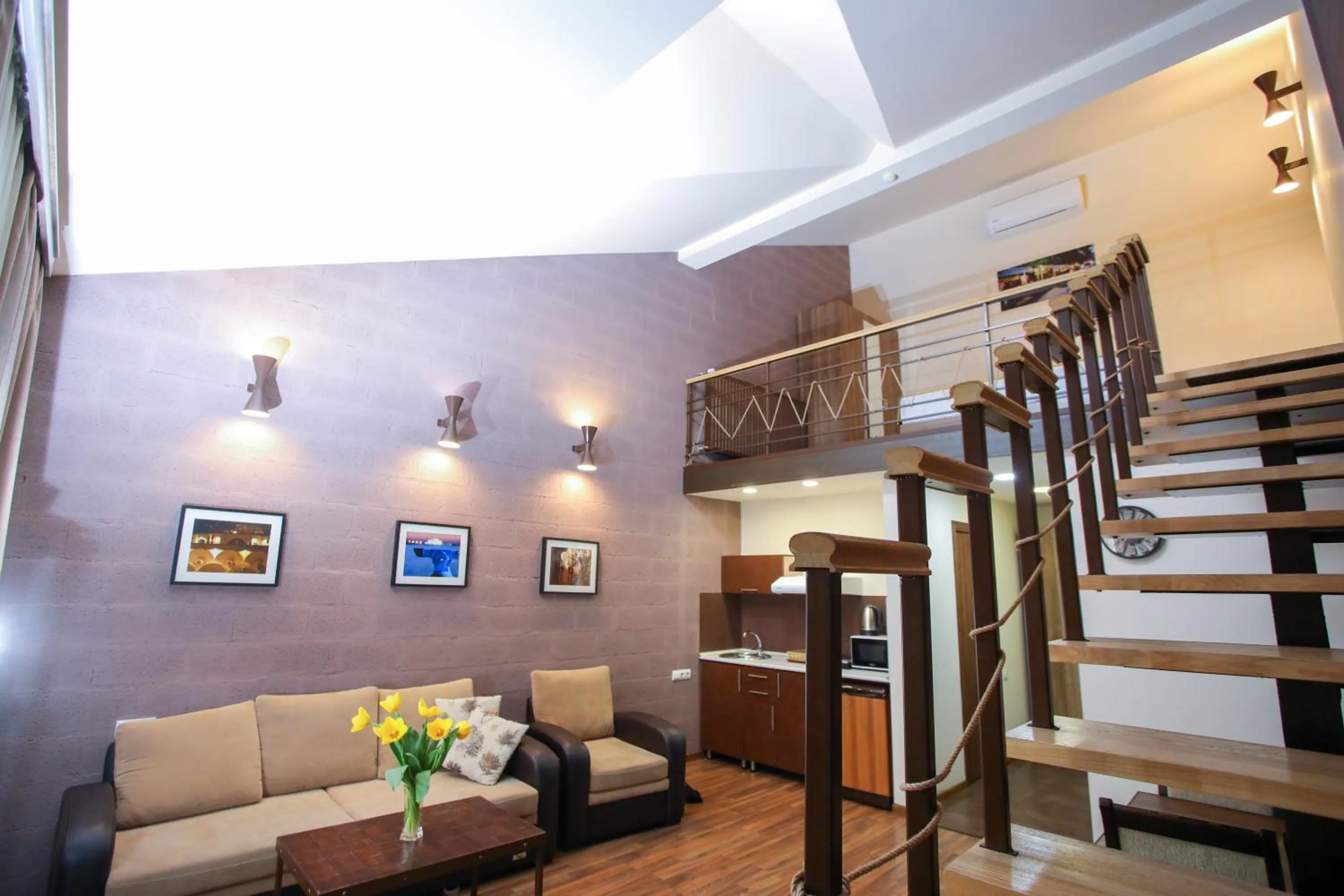 Kitchen or kitchenette in My Apartments Yerevan