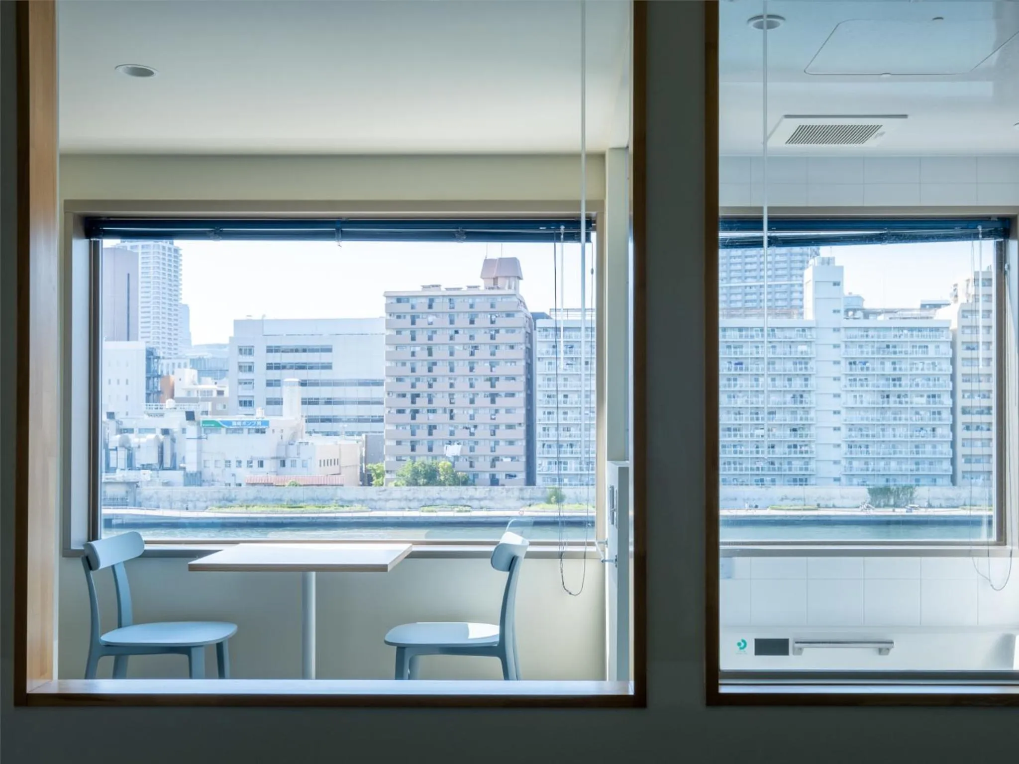 Dining area in LYURO Tokyo Kiyosumi by THE SHARE HOTELS