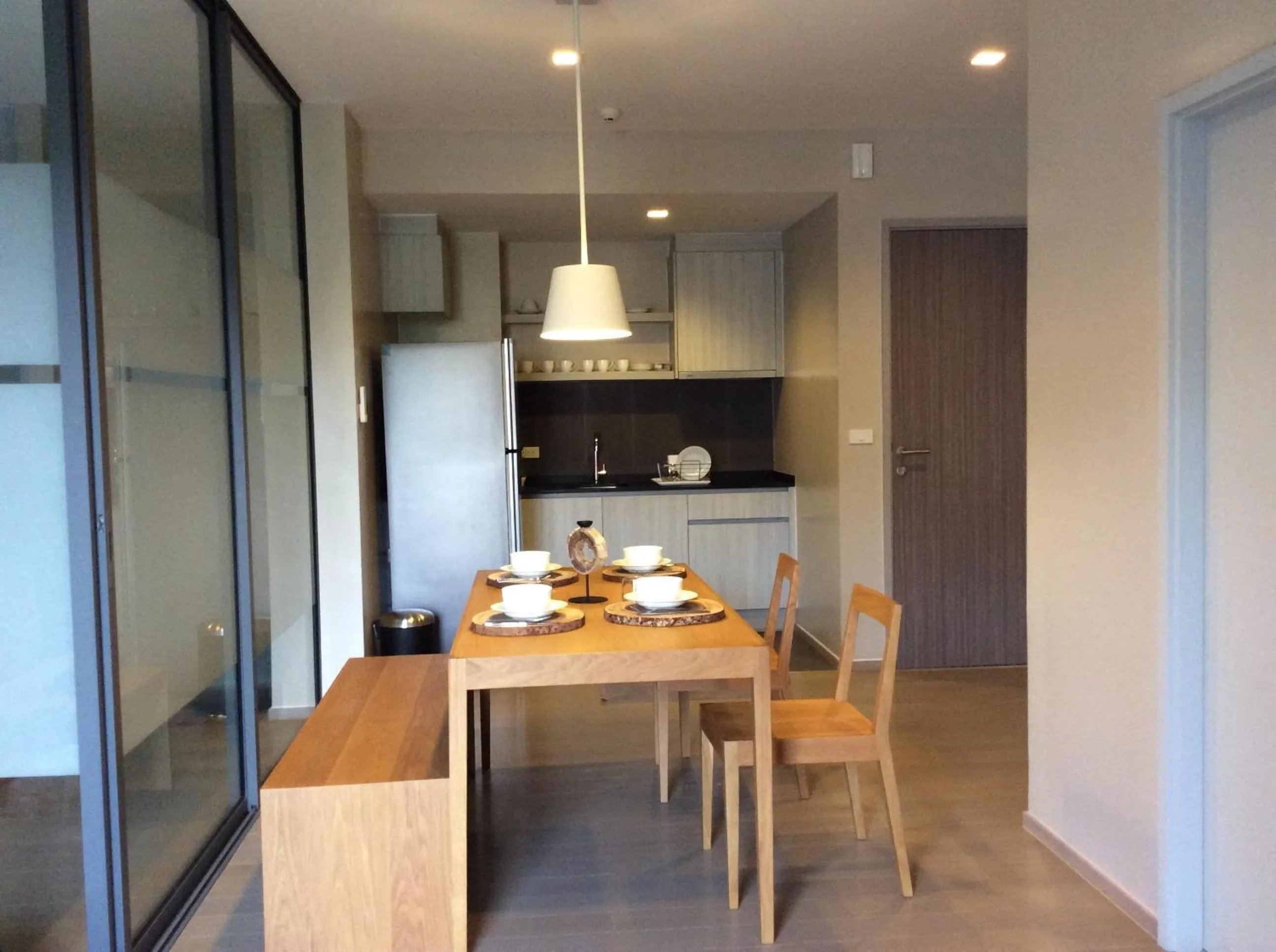 Dining area in Away 23 Estate at Khaoyai