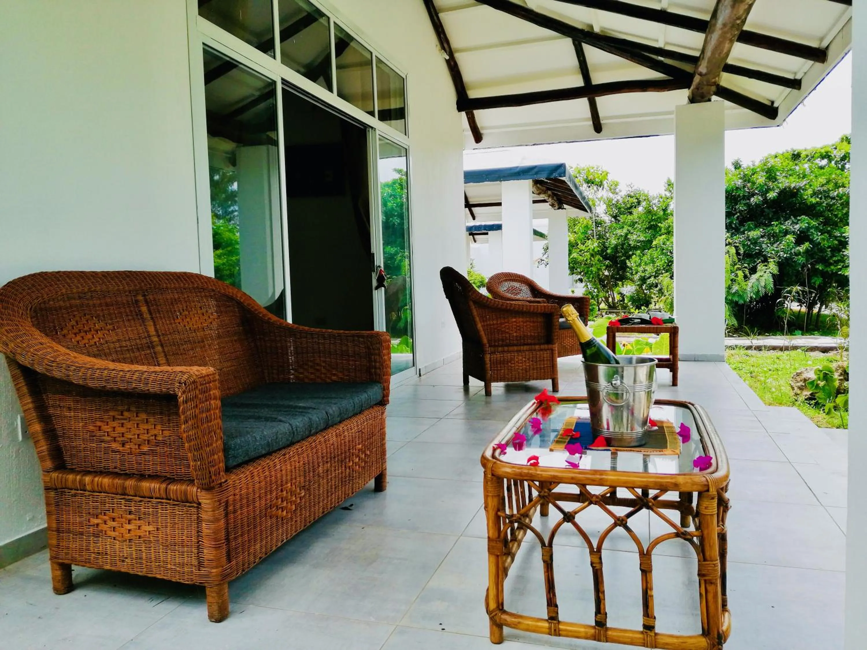 Patio in Pemba Paradise