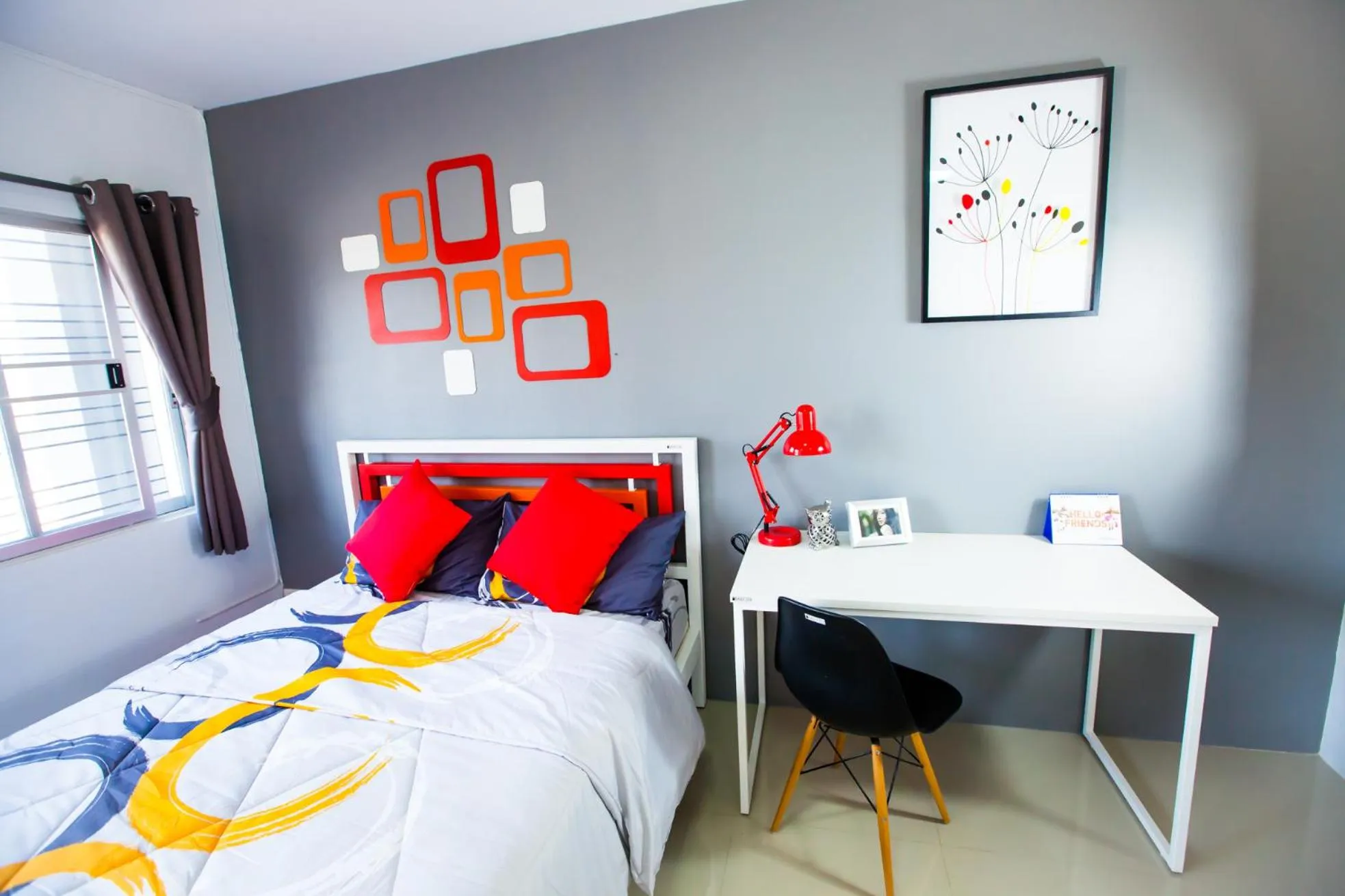 Bedroom in Room 9 Residence