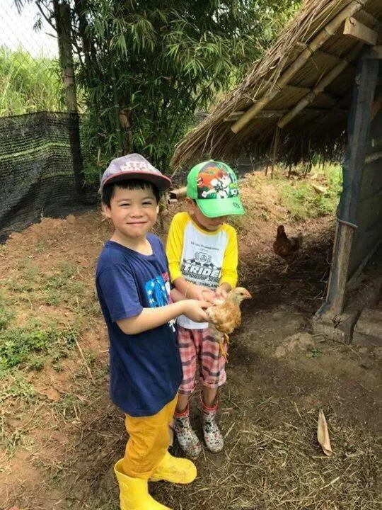 Children play ground in COOLLiving Farmhouse Organic