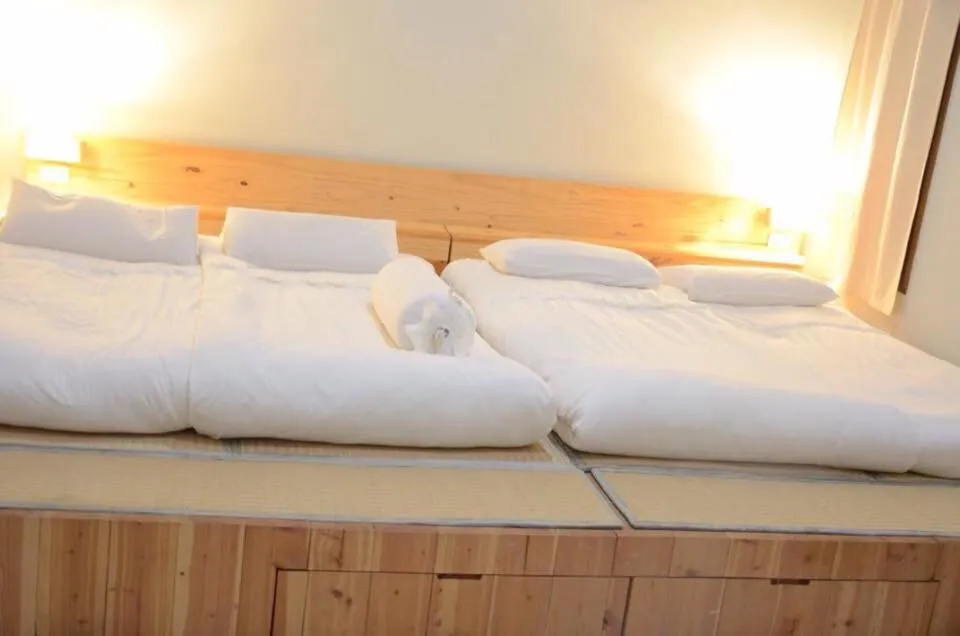 Bed in COOLLiving Farmhouse Organic