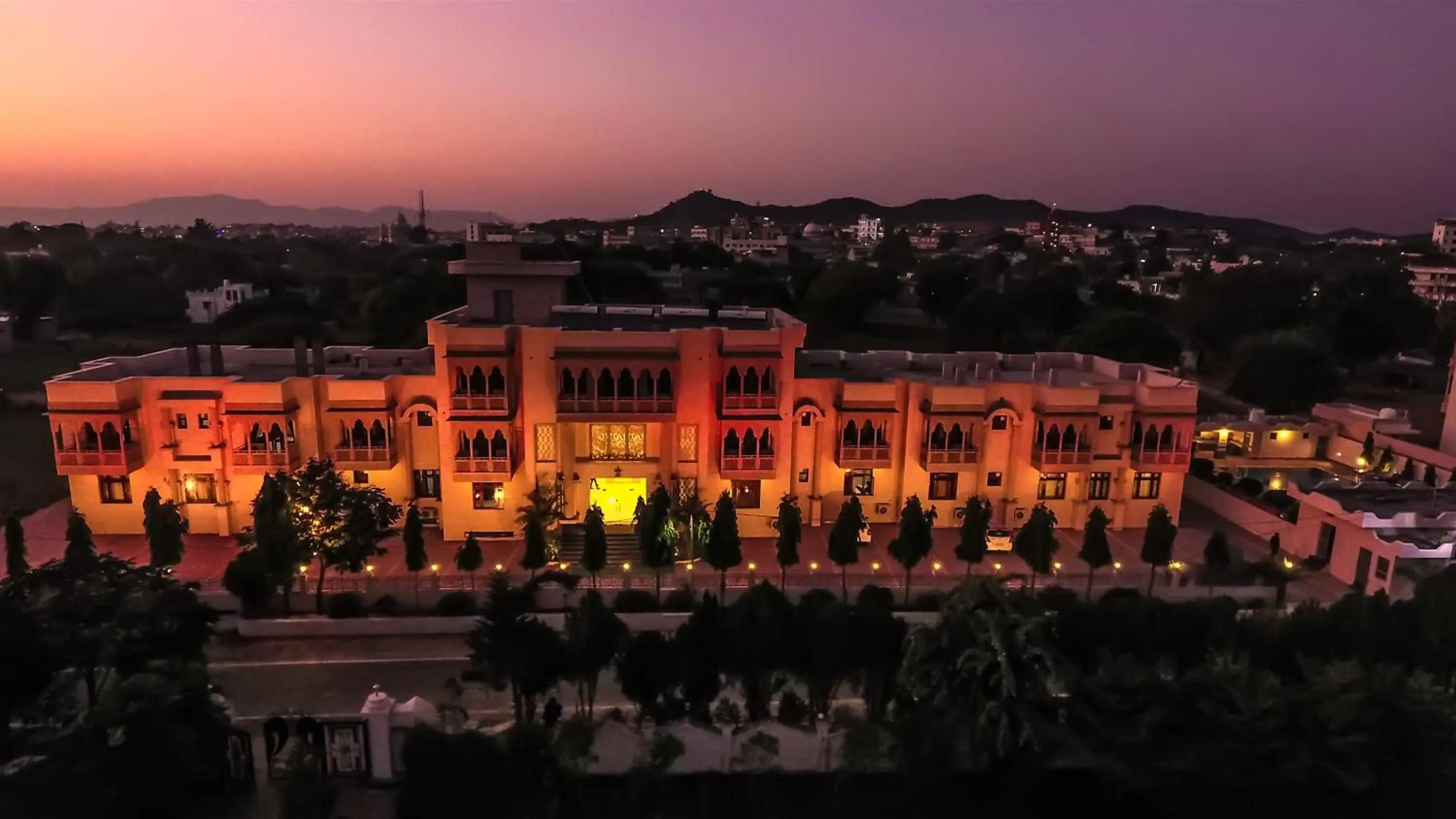 Facade/entrance in Hotel Pushkar Legacy
