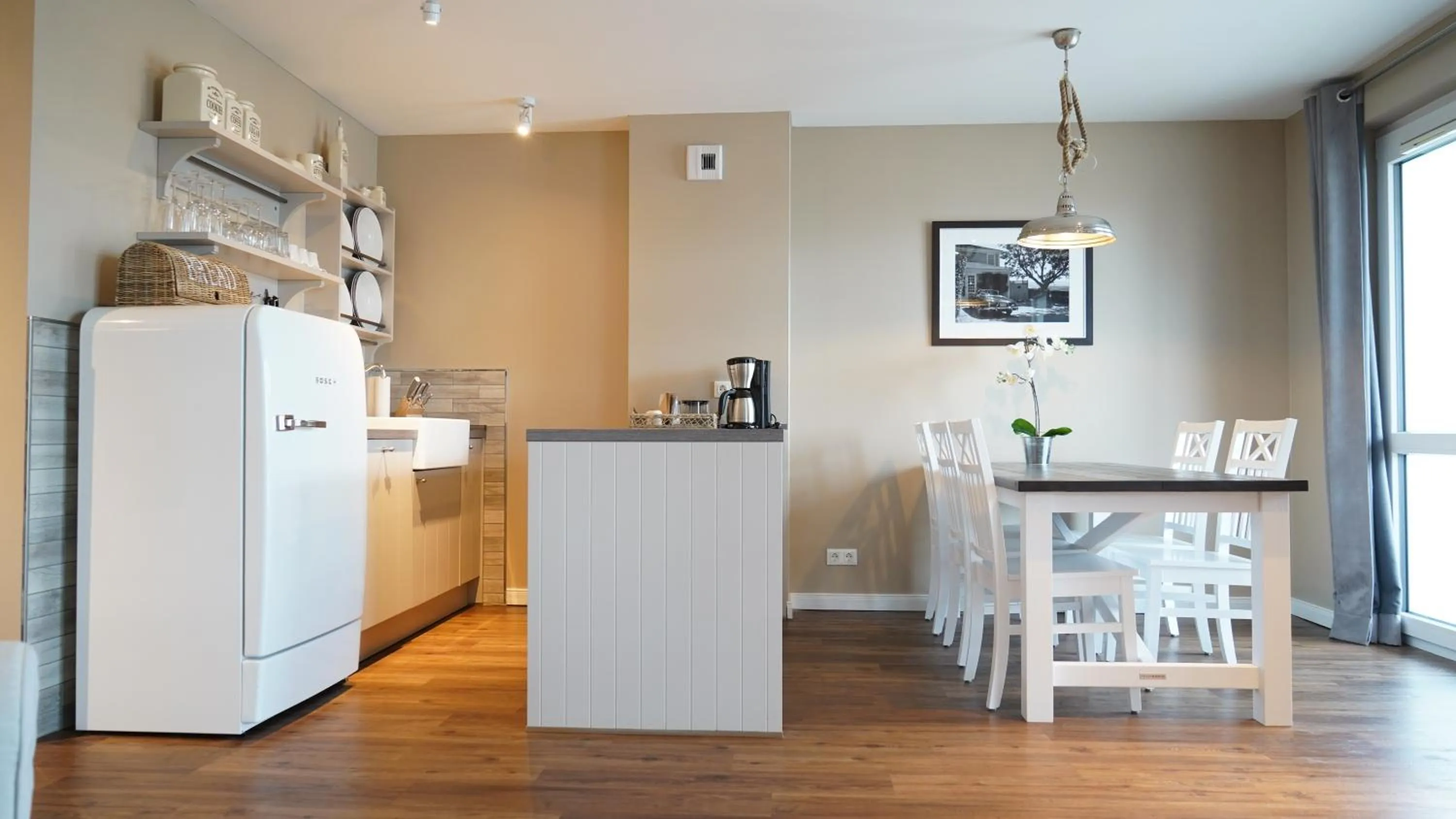 Dining area in Beach Apartments Heiligenhafen