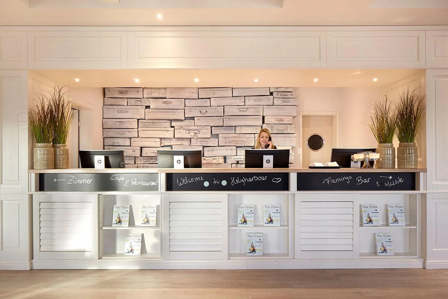 Lobby or reception in Beach Apartments Heiligenhafen