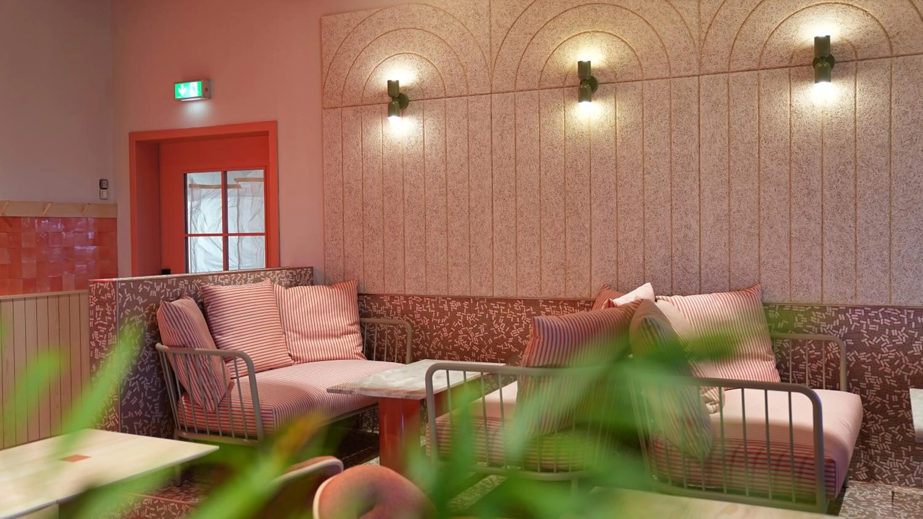 Lounge or bar in Beach Apartments Heiligenhafen