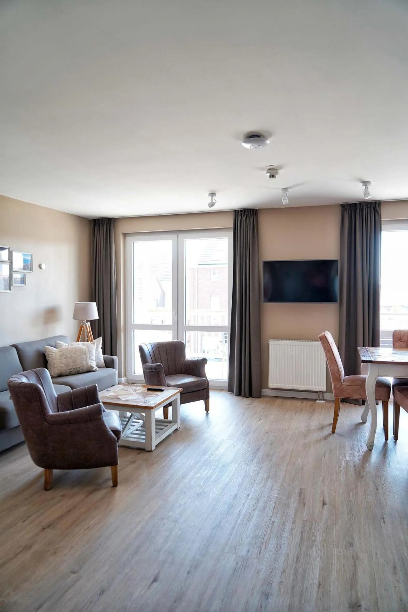 Living room in Beach Apartments Heiligenhafen