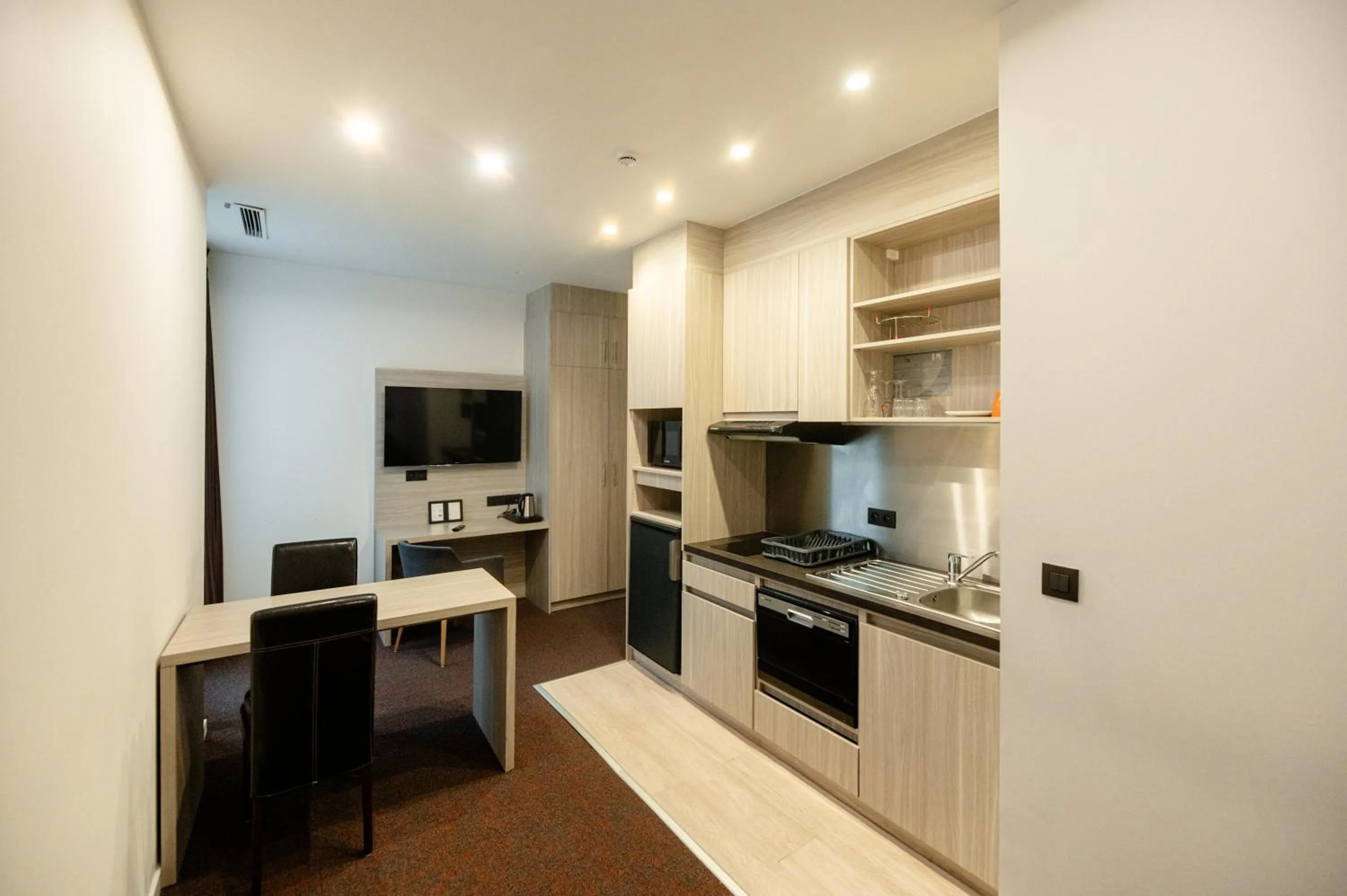 kitchen in Hotel & Aparthotel Alize Mouscron