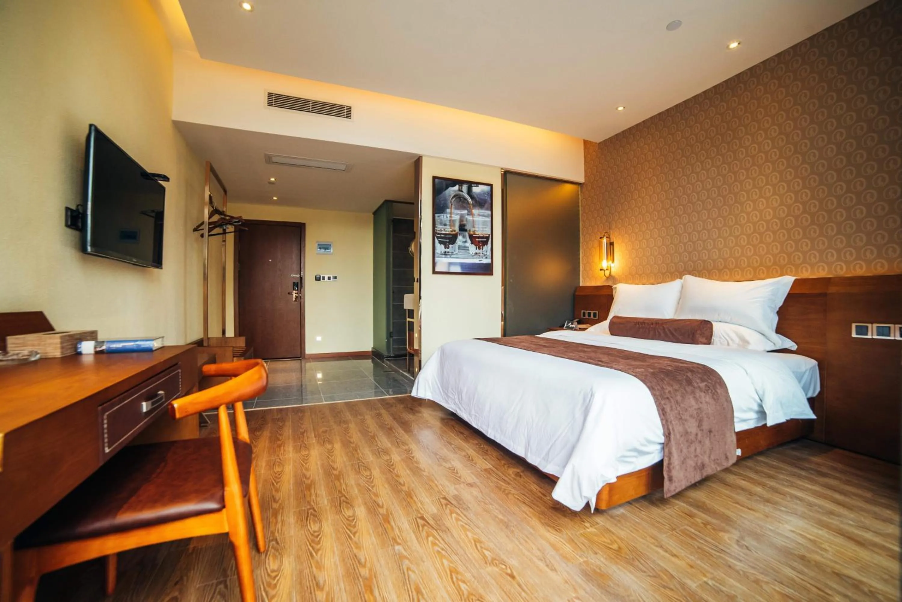 bunk bed, Bed in James Joyce Hotel Zhuhai Hengqin Chimelong