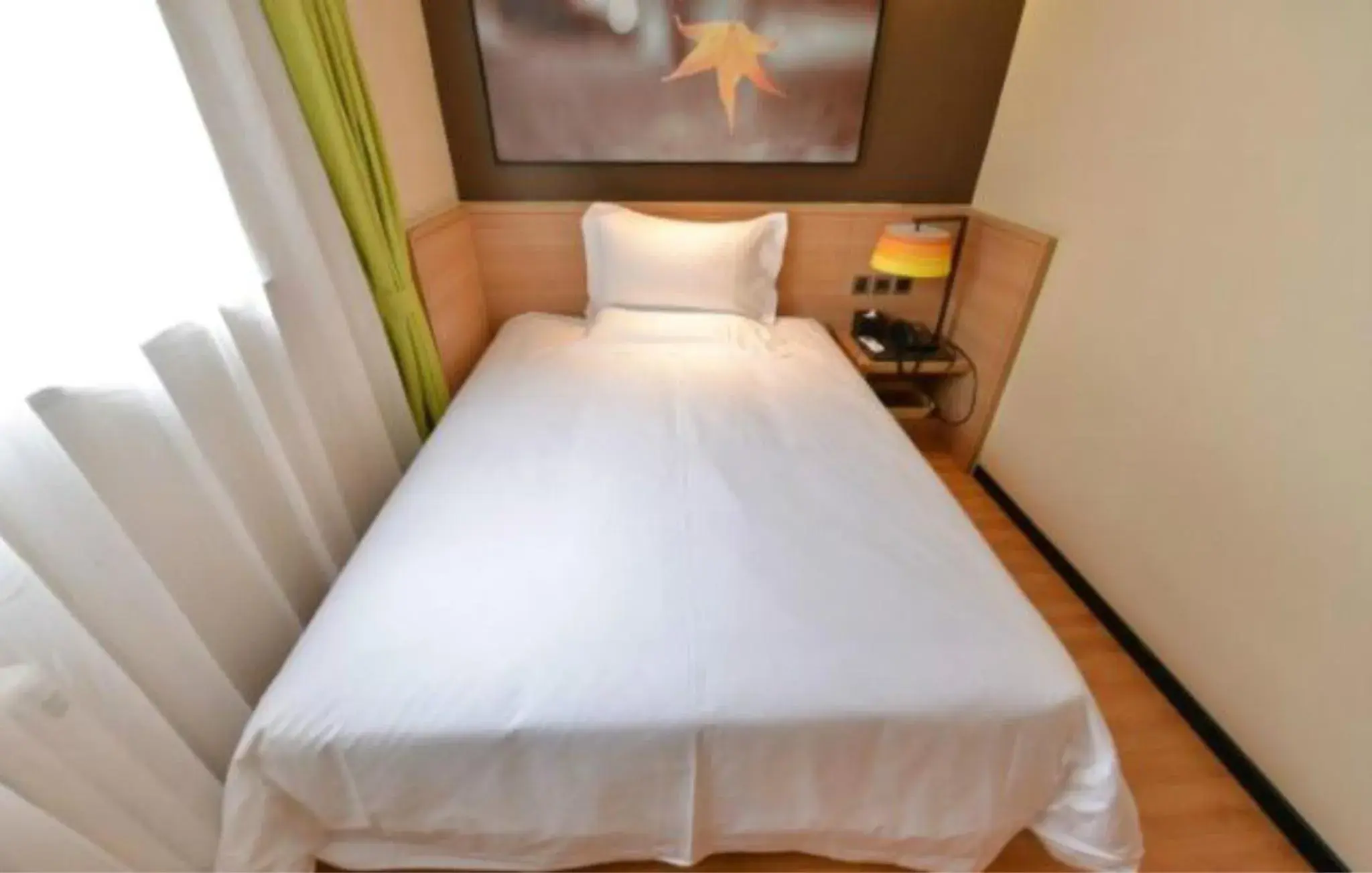 Bed in IU Hotel Beijing Zhongguancun Zhichunli Bed in IU Hotel Beijing Zhongguancun Zhichunli