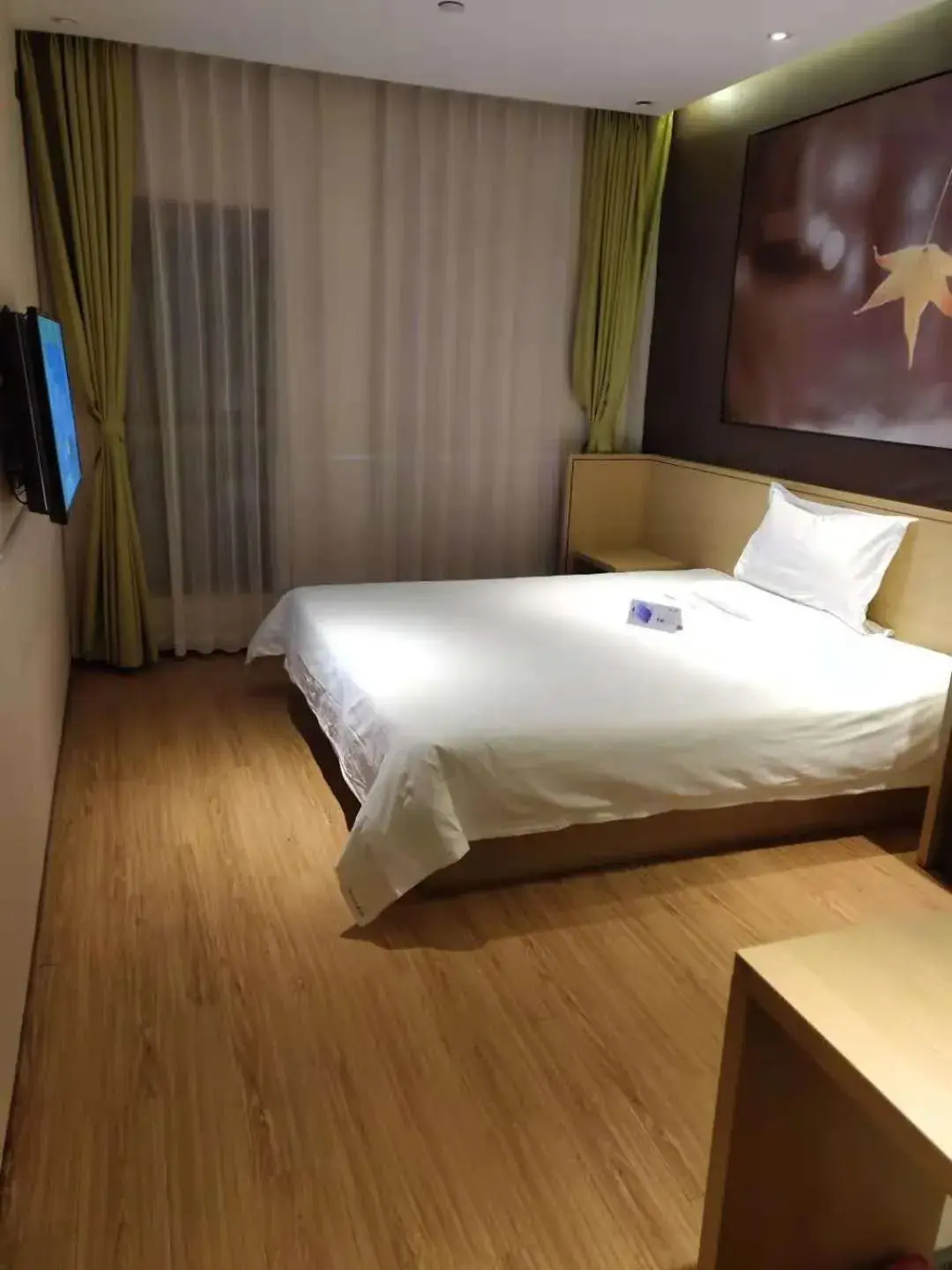 Bed in IU Hotel Beijing Life Science Park Station Bed in IU Hotel Beijing Life Science Park Station