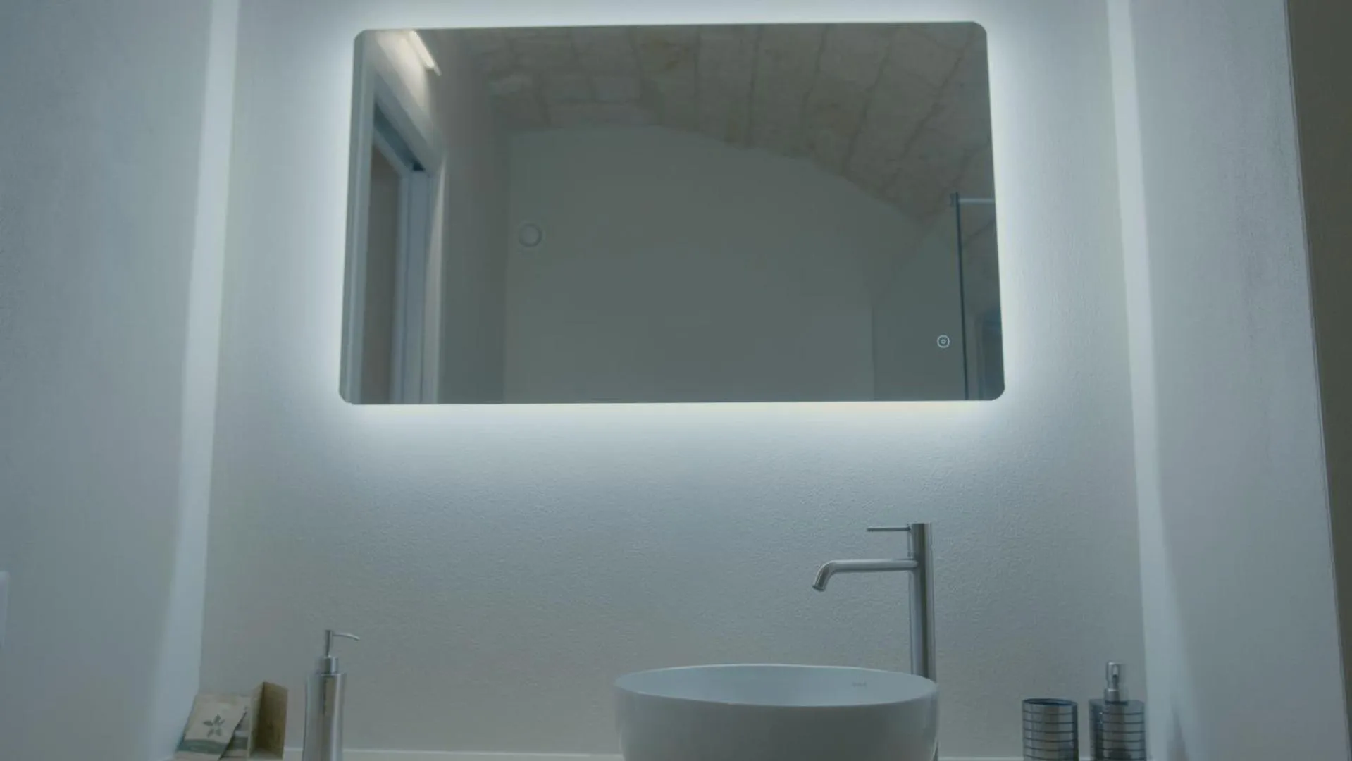 Bathroom in B&B re apartments Palazzo Muscati