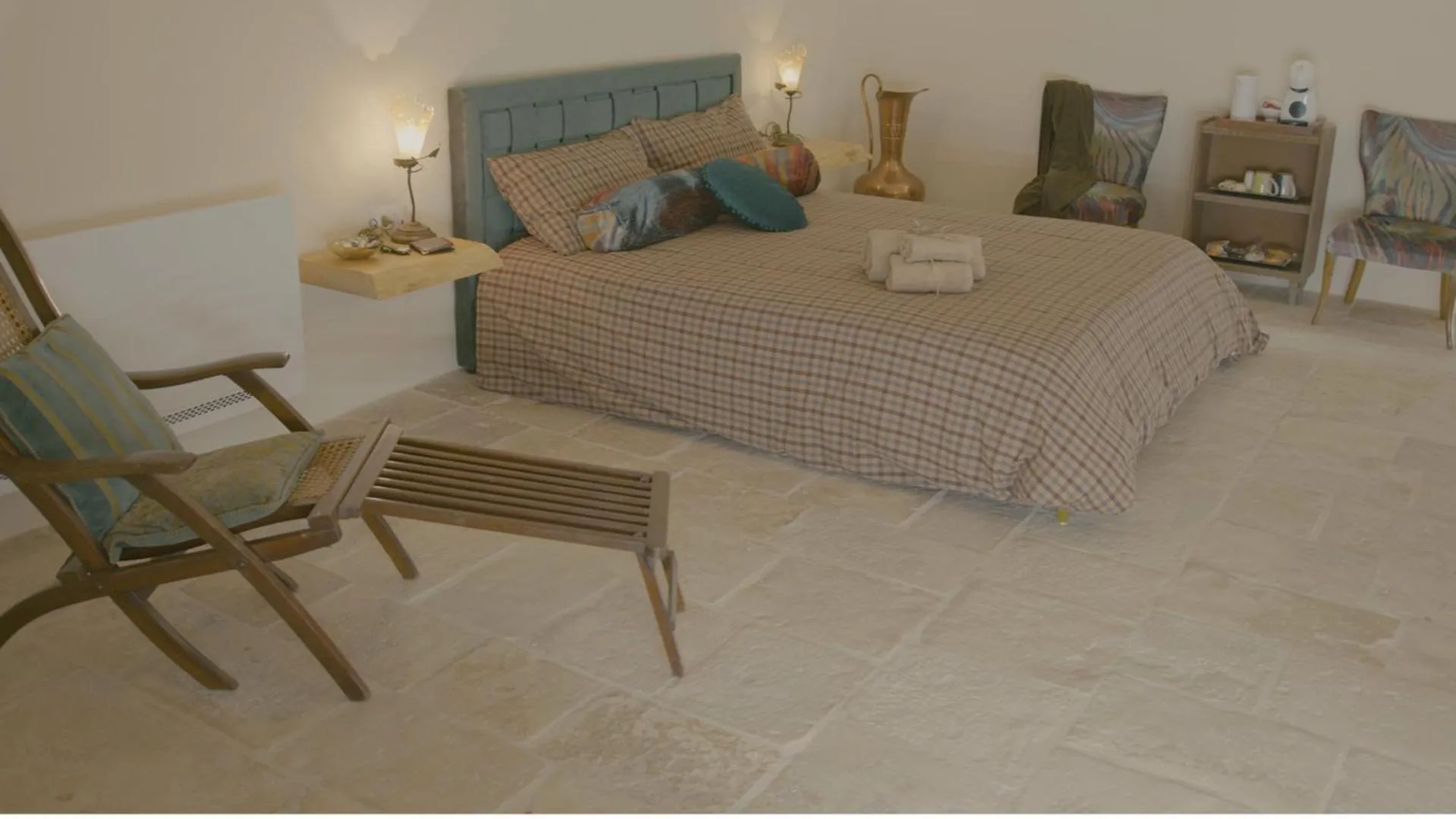 Bed in B&B re apartments Palazzo Muscati