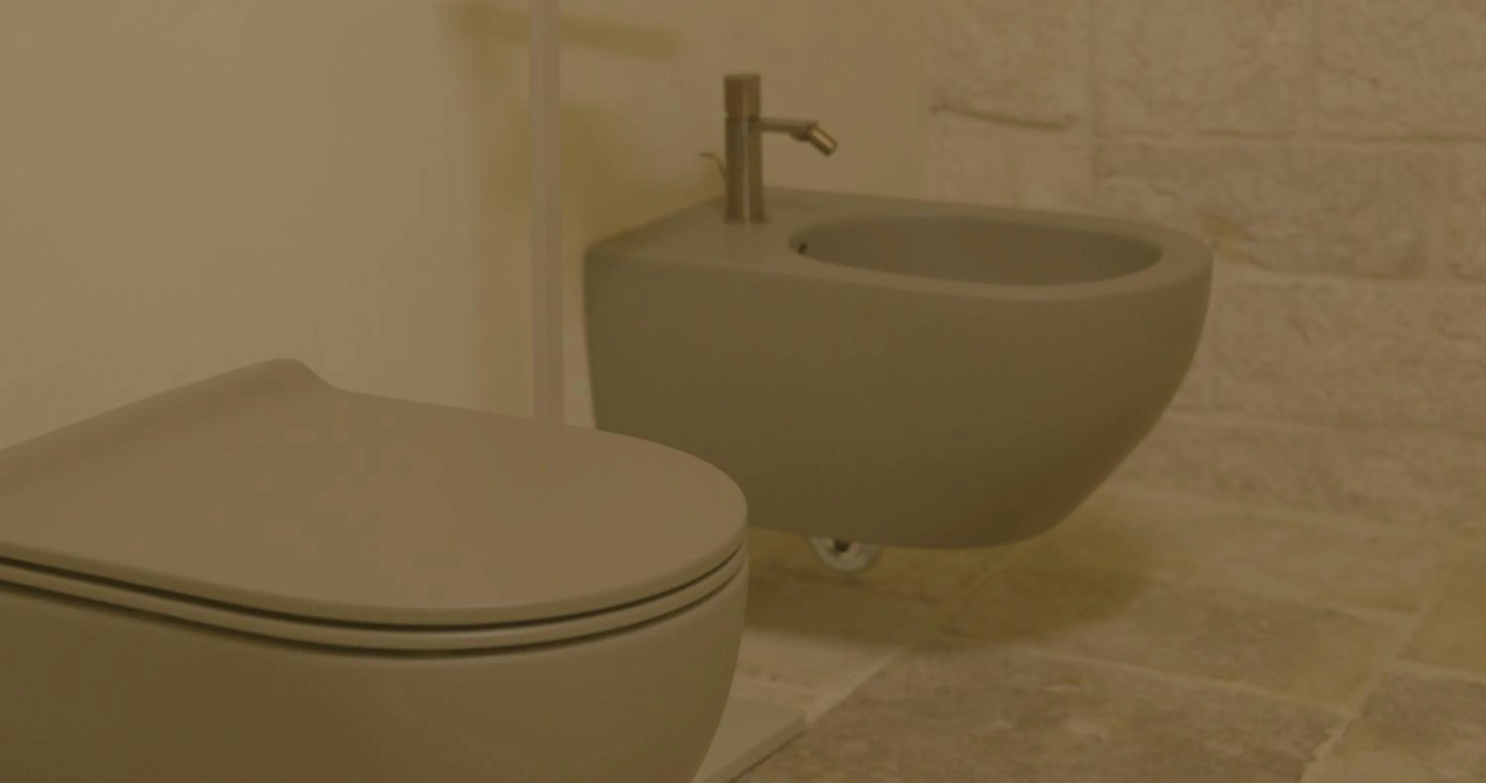 Toilet in B&B re apartments Palazzo Muscati