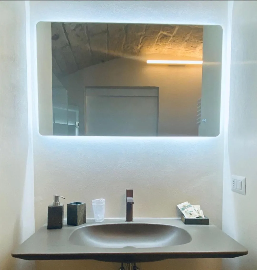 Bathroom in B&B re apartments Palazzo Muscati