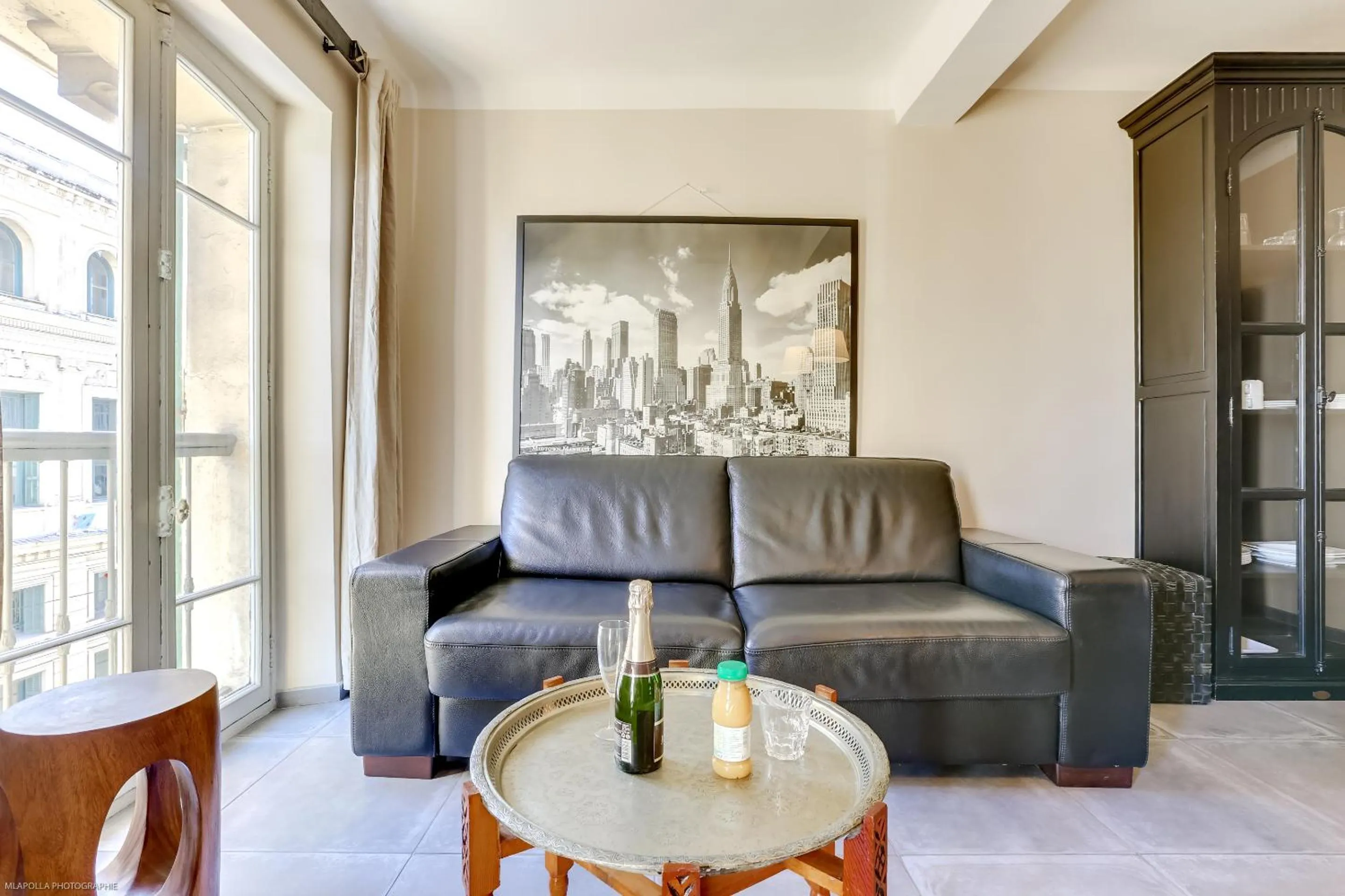 Living room in Florella Félix Faure