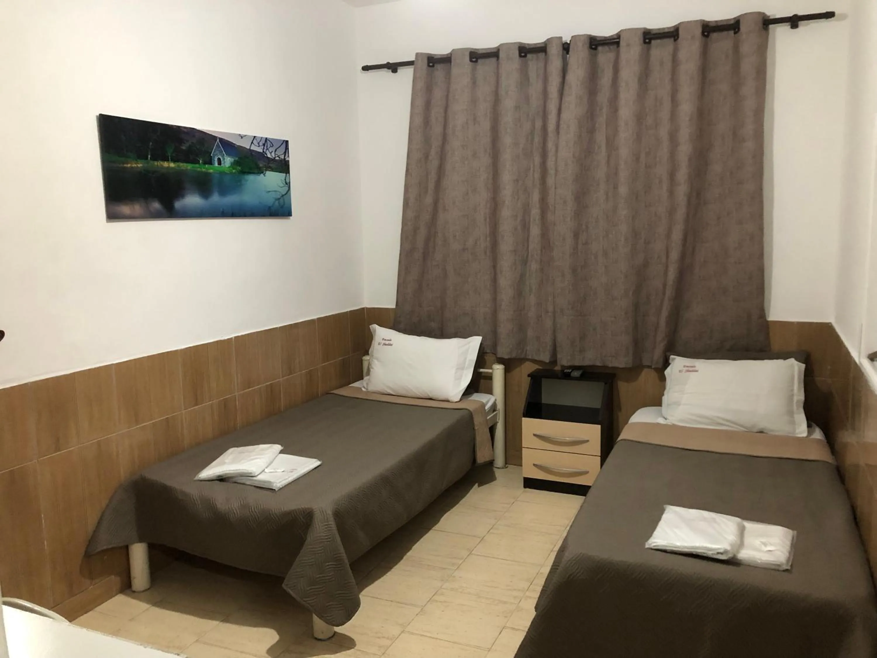 Twin Room with Shared Toilet in Pousada El Shaddai