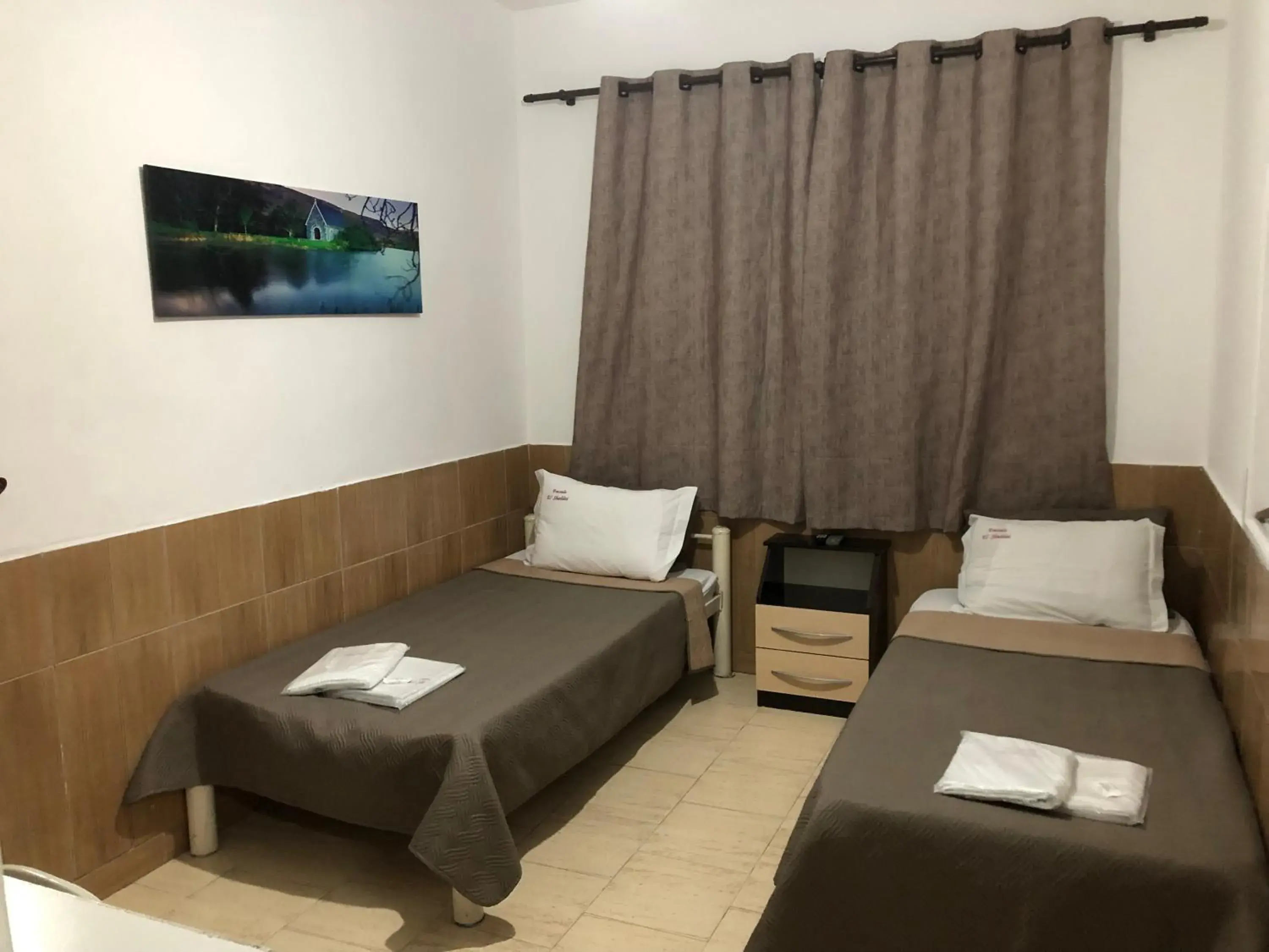Twin Room with Shared Toilet in Pousada El Shaddai Twin Room with Shared Toilet in Pousada El Shaddai