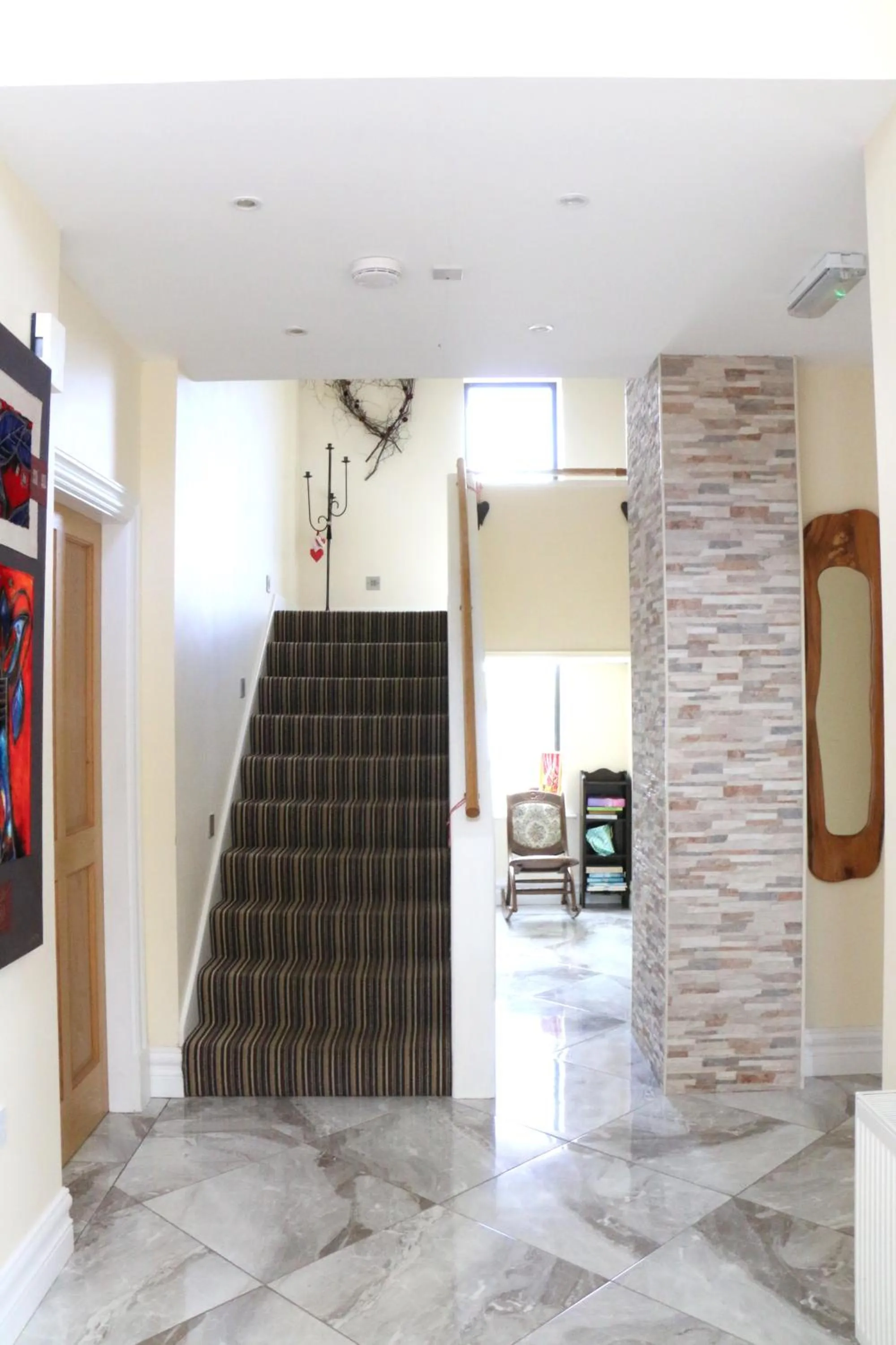 Facade/entrance in Emy Lakehouse - near Castle Leslie, Glaslough