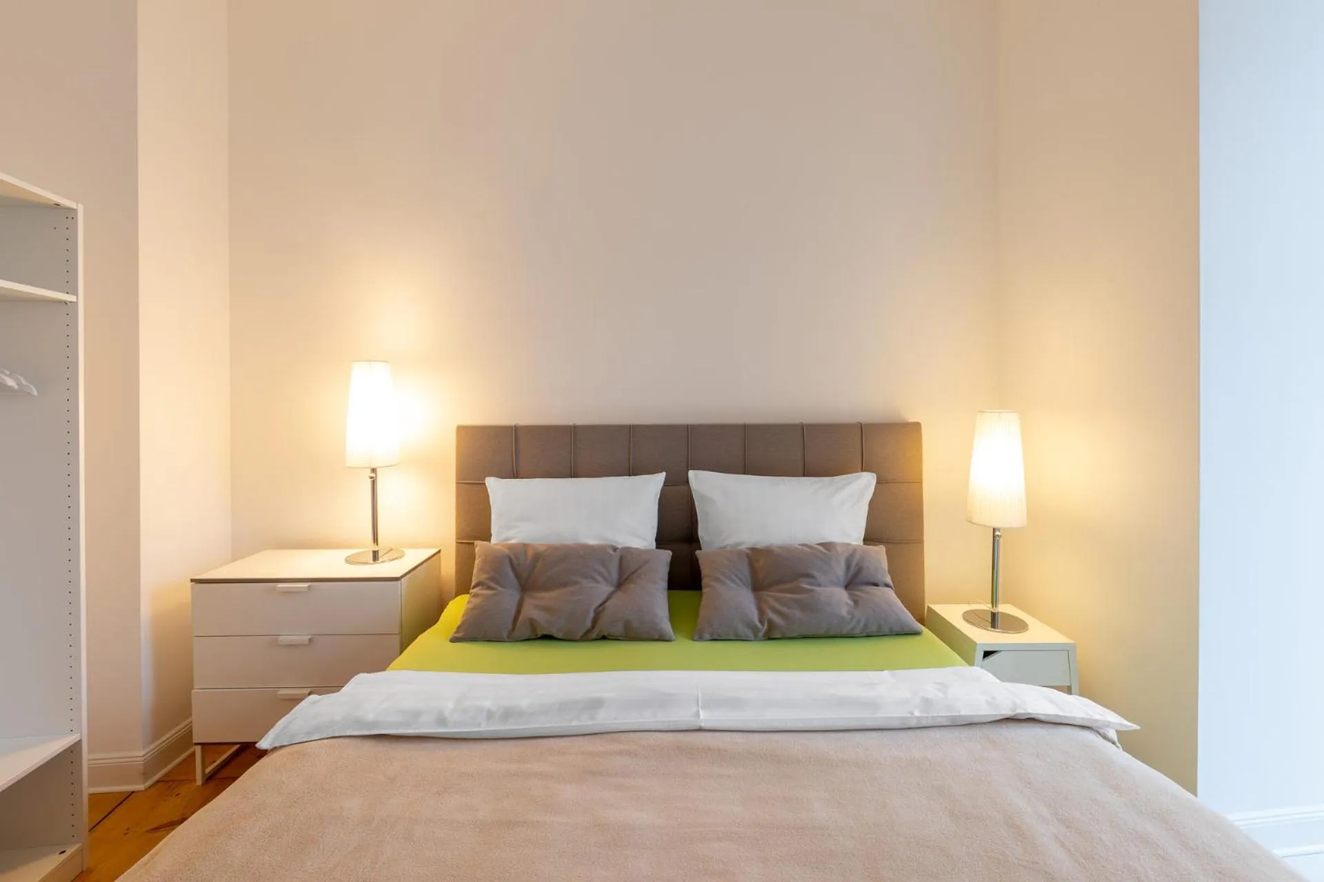 Bed in Appartements an der Therme