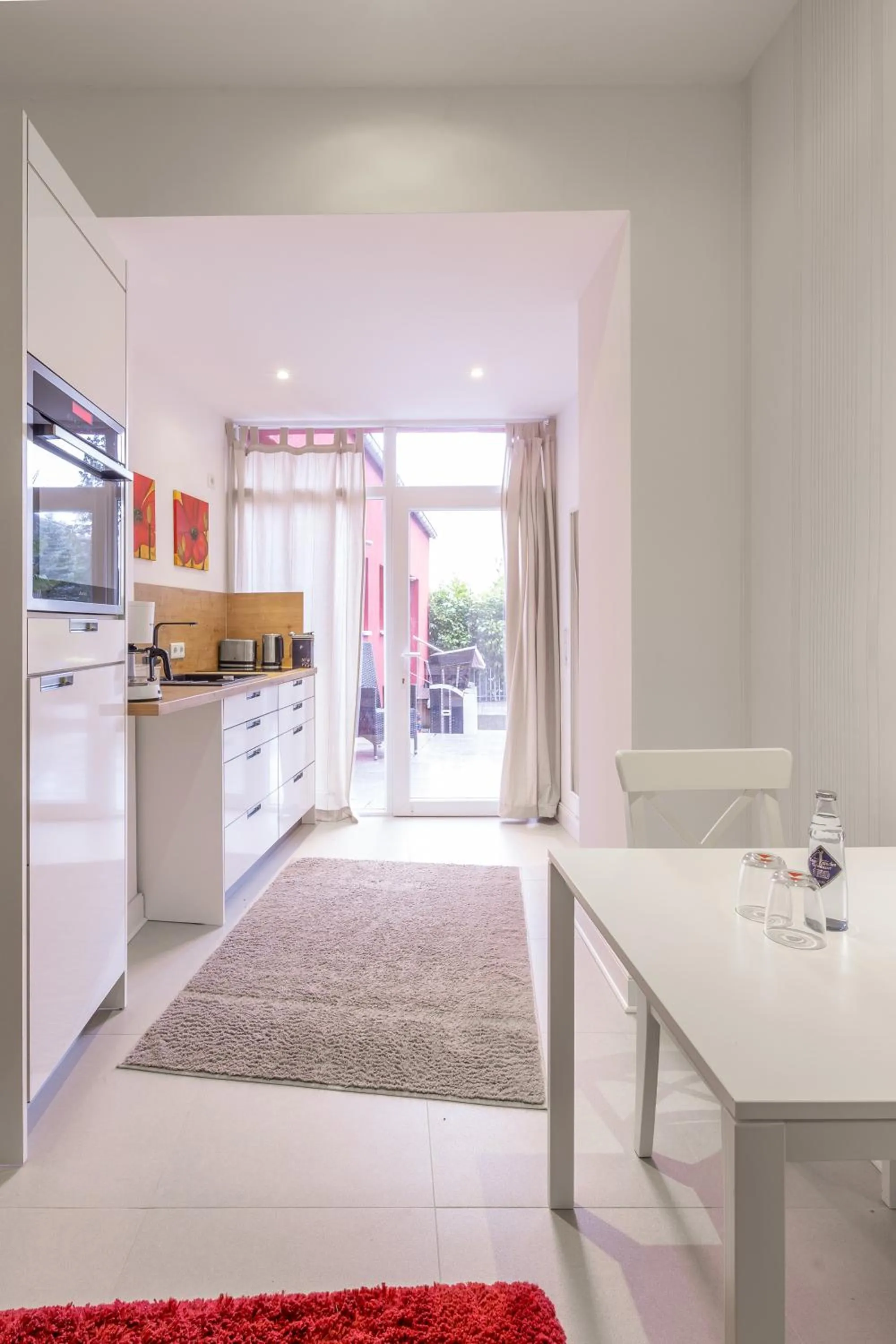 kitchen in Appartements an der Therme
