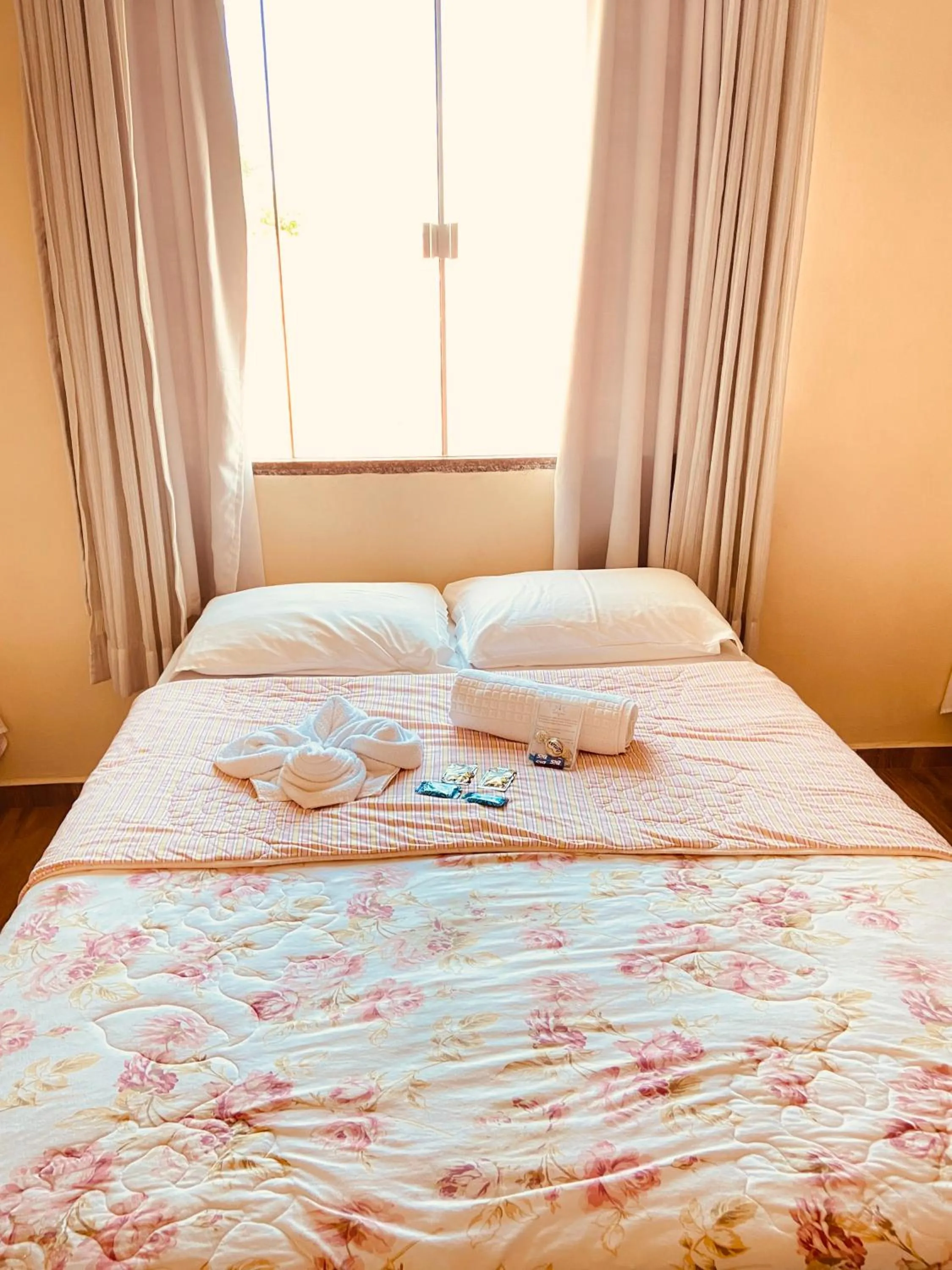 Bed in Pousada Mar de Almirante