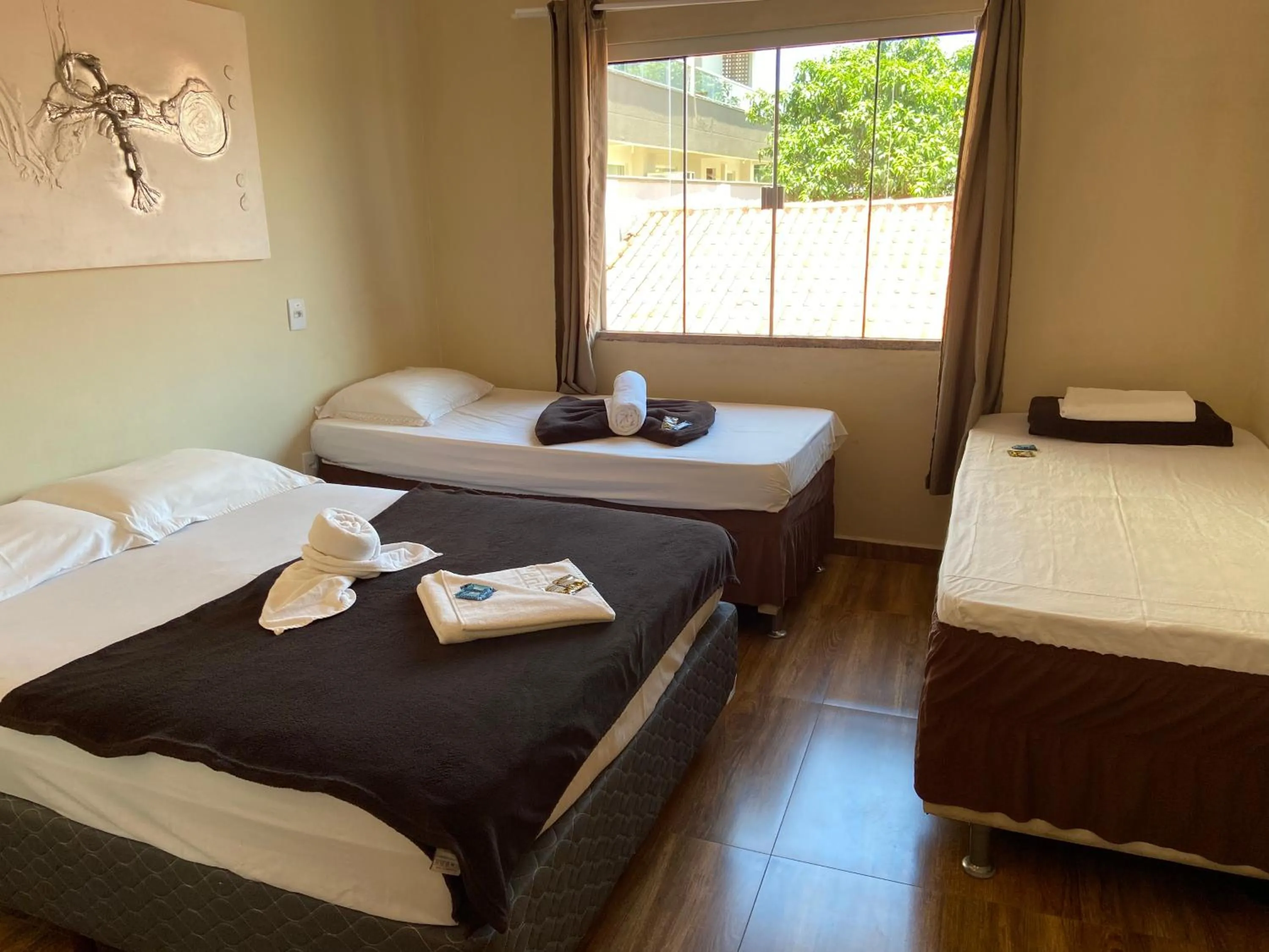 Bed in Pousada Mar de Almirante