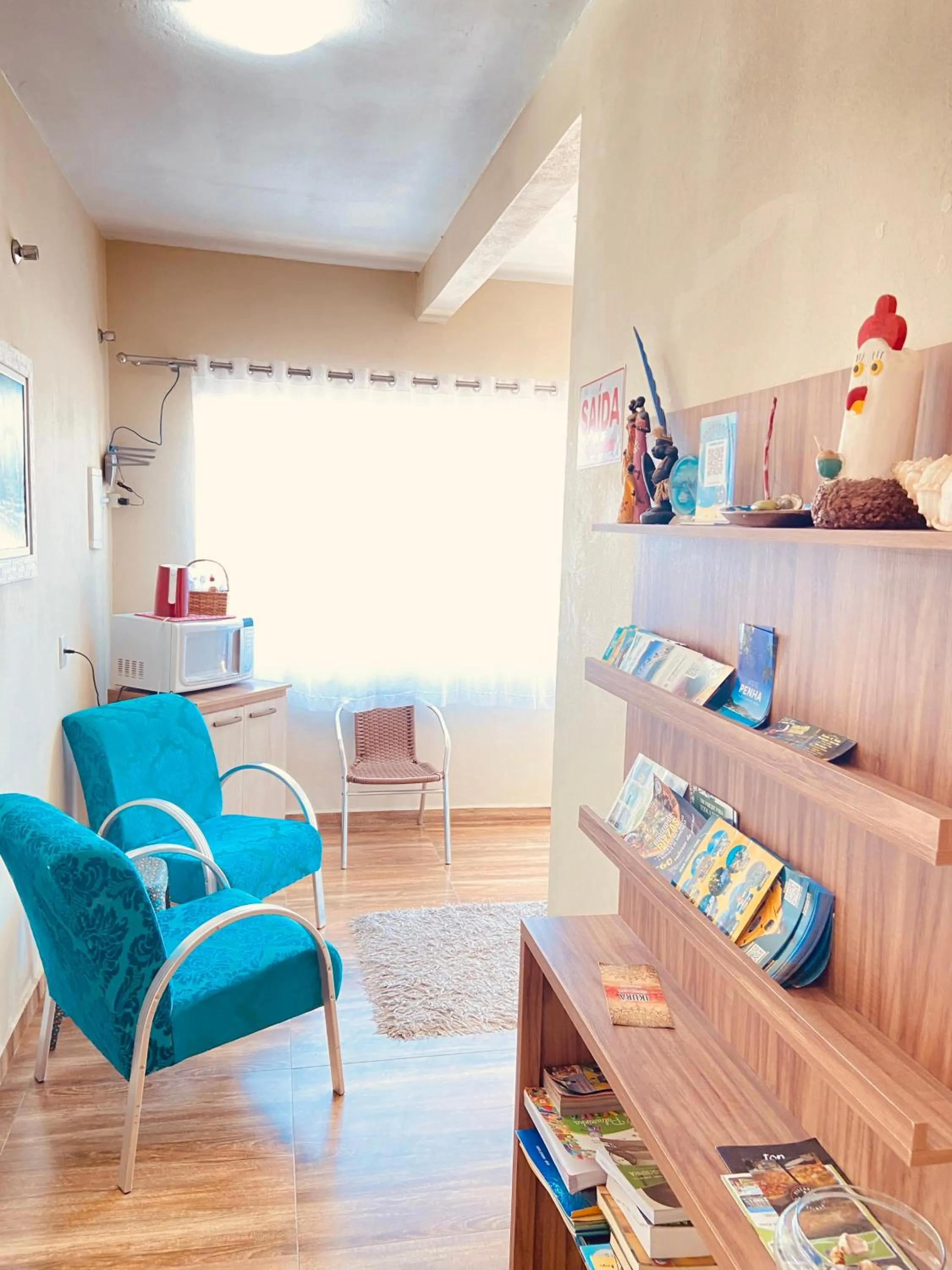 Living room in Pousada Mar de Almirante