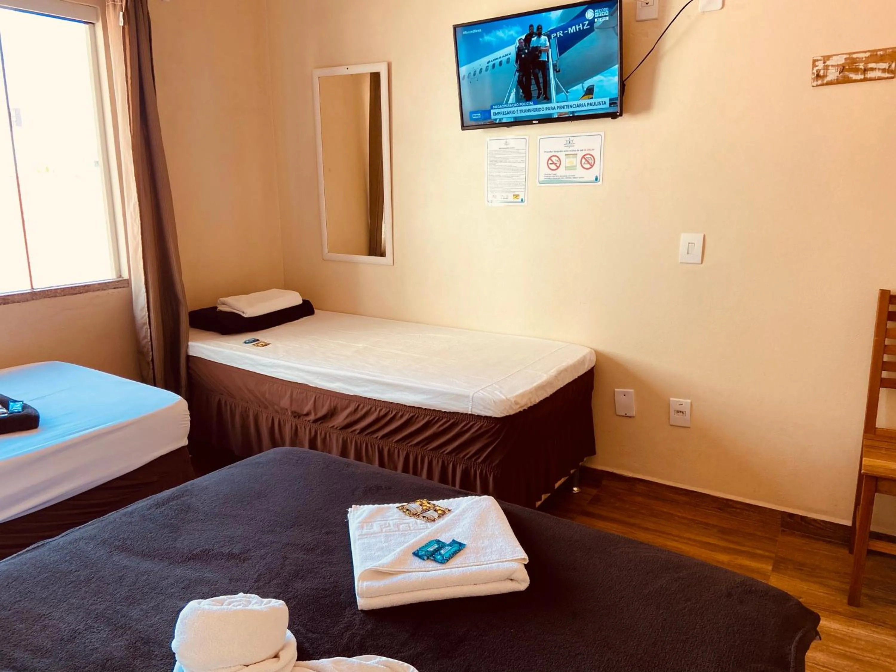 Bedroom in Pousada Mar de Almirante