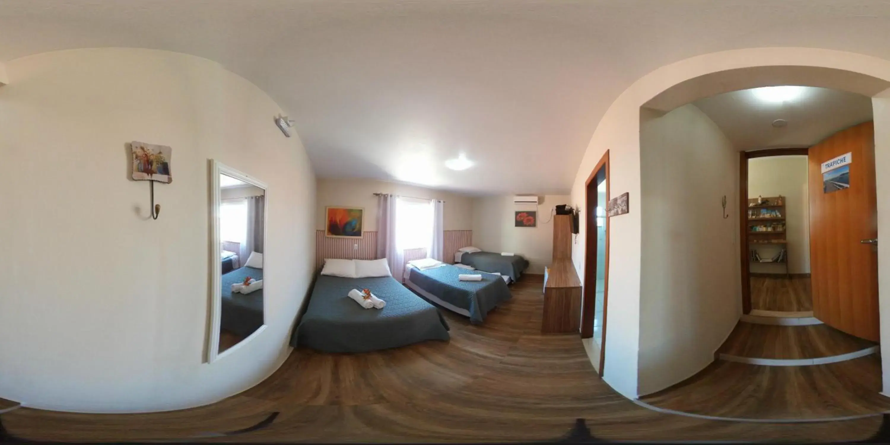 Quadruple Room in Pousada Mar de Almirante Quadruple Room in Pousada Mar de Almirante