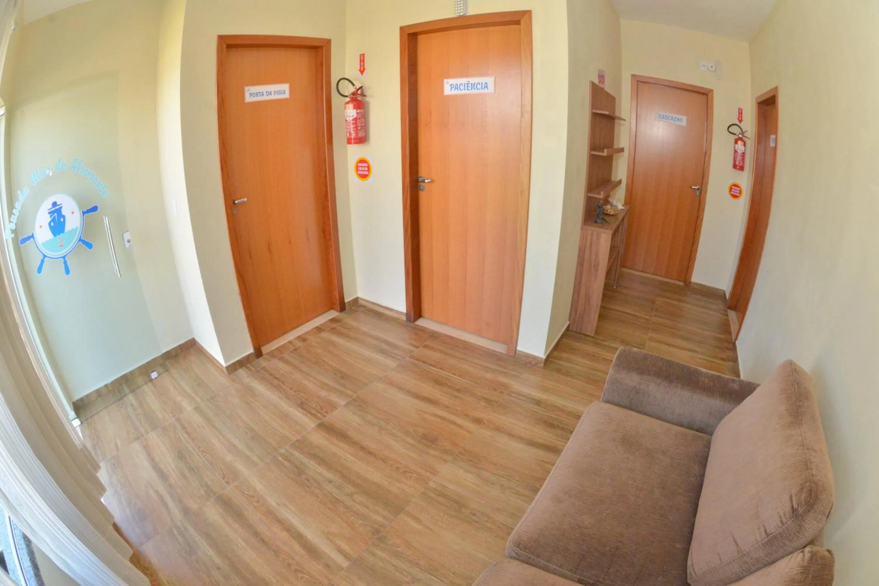 Area and facilities in Pousada Mar de Almirante