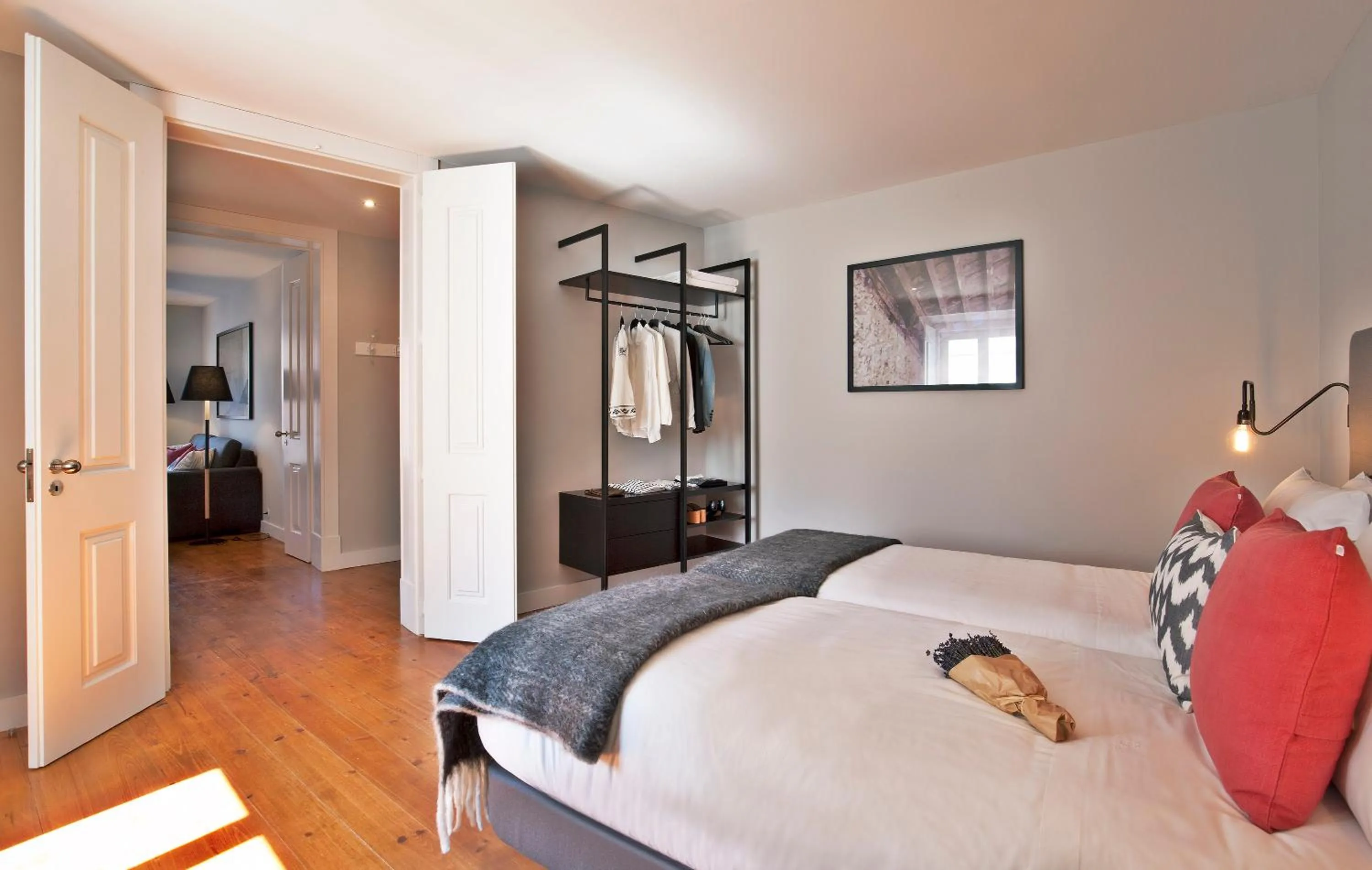 Bedroom, Bed in Lisbon Five Stars Apartments Combro 7