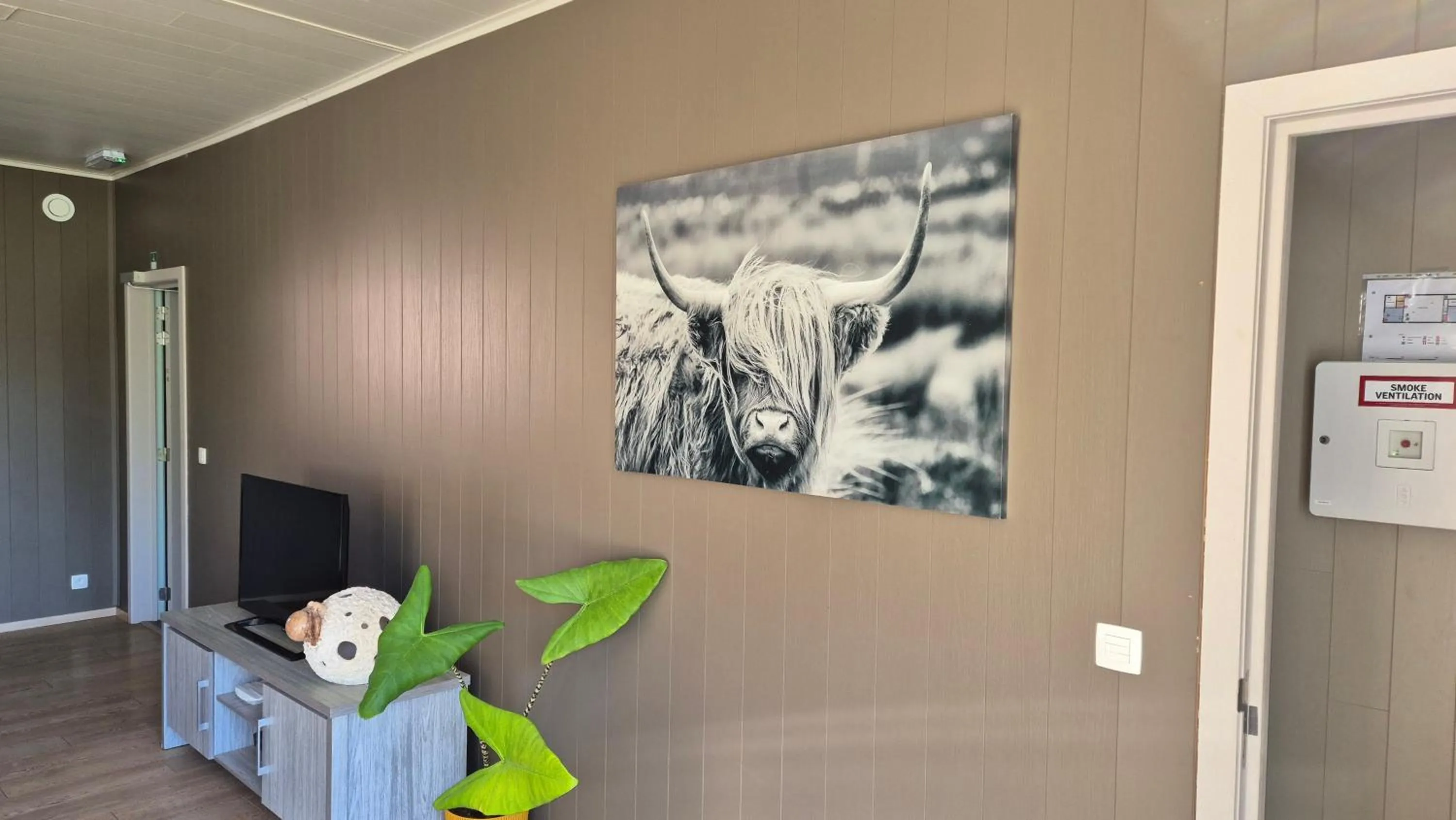 Seating area in B&B De Dulle Koe