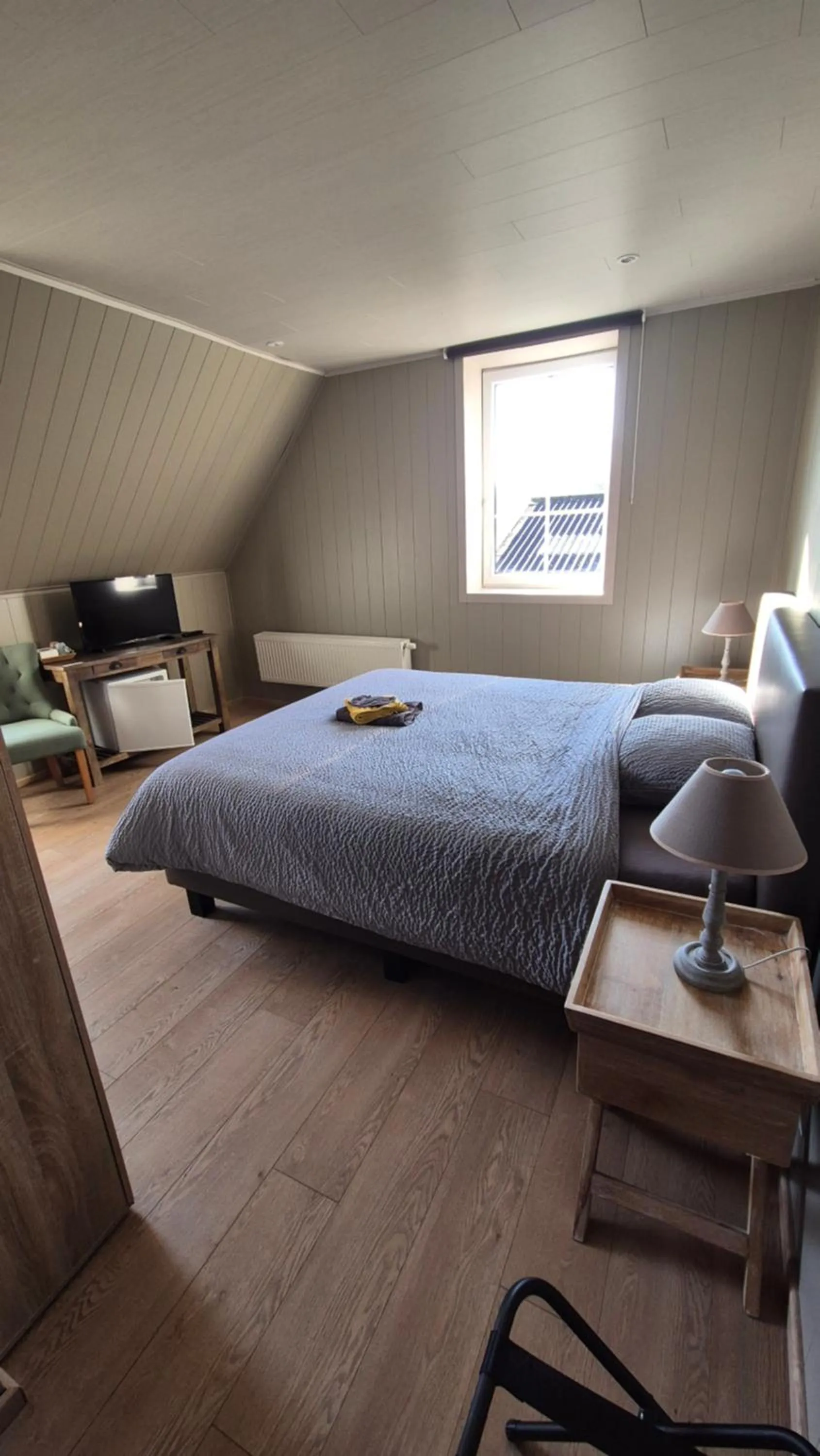 Bed in B&B De Dulle Koe