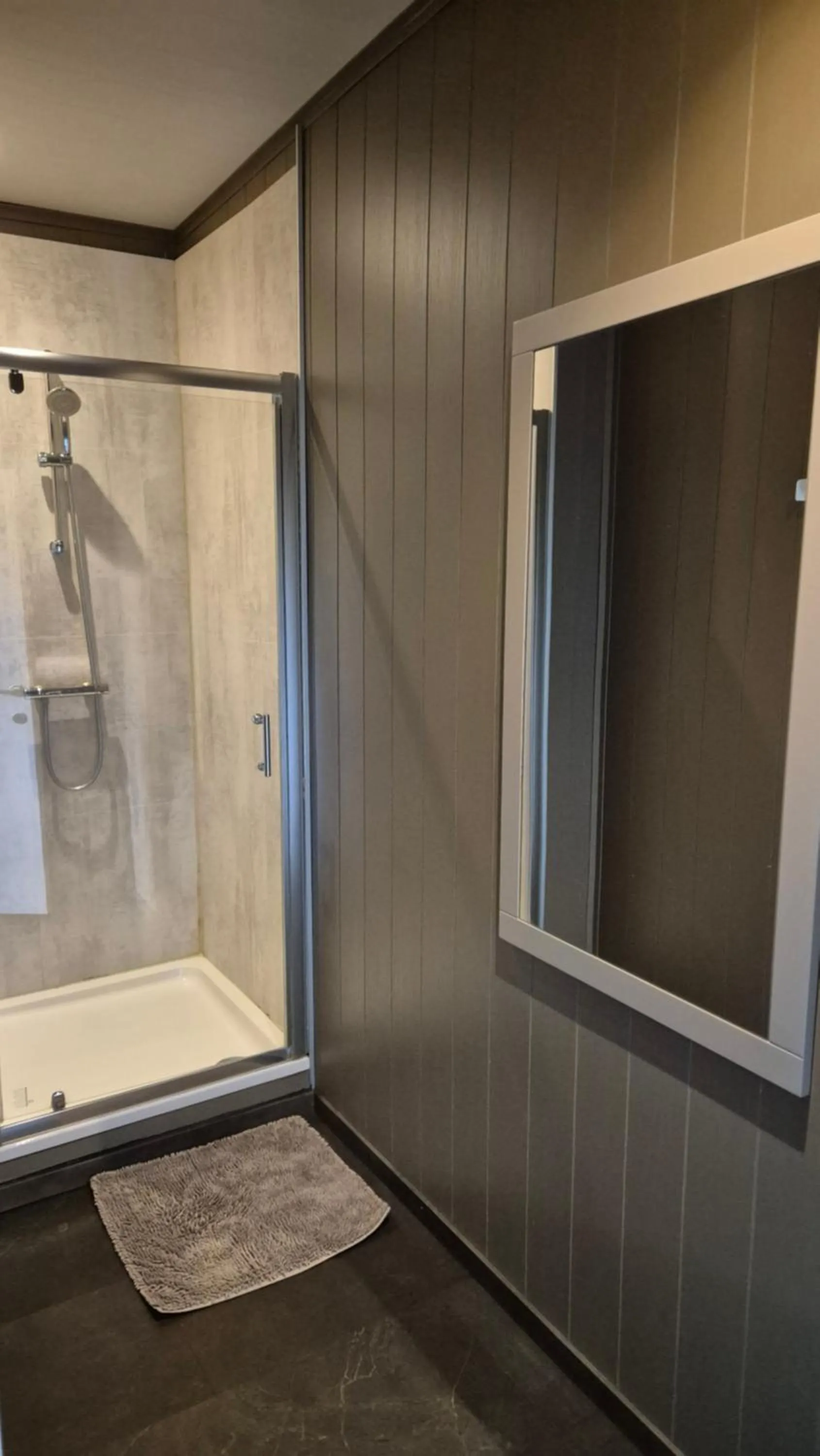 Shower in B&B De Dulle Koe