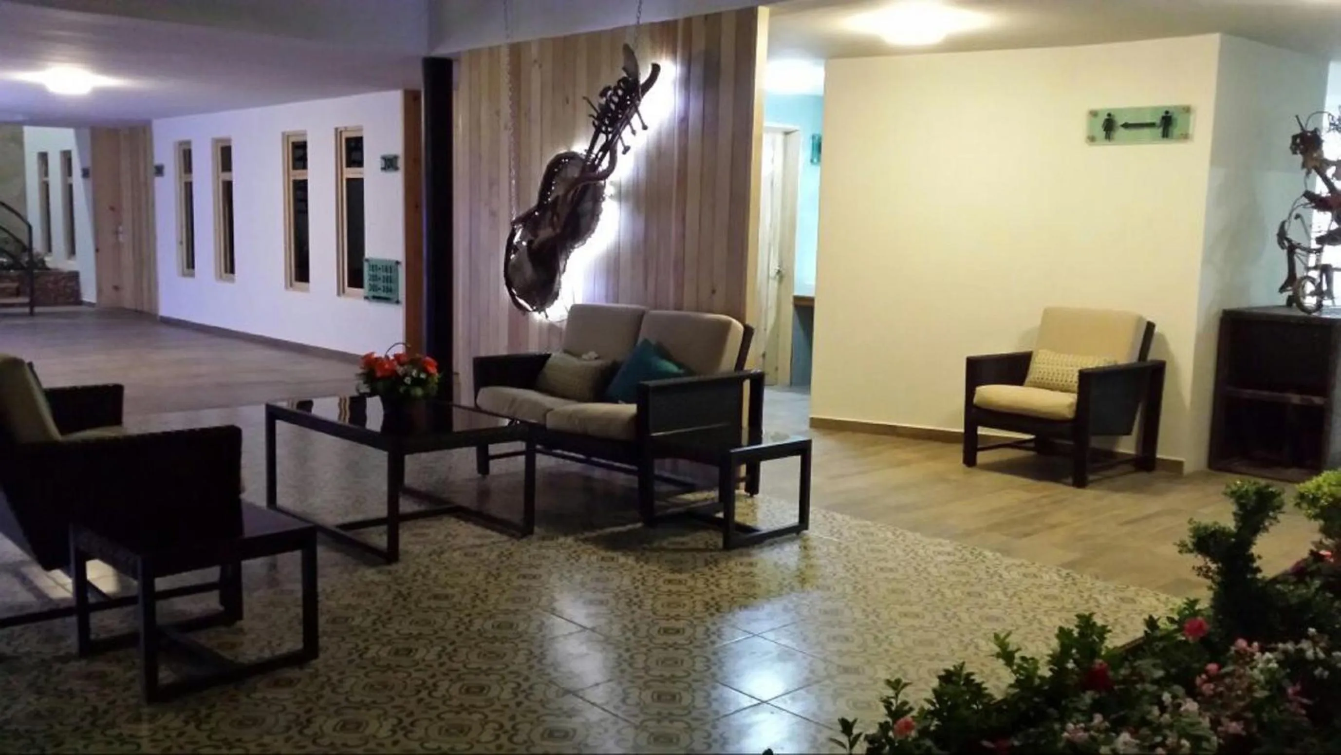 Lobby or reception in Hotel Palace Inn SCLC