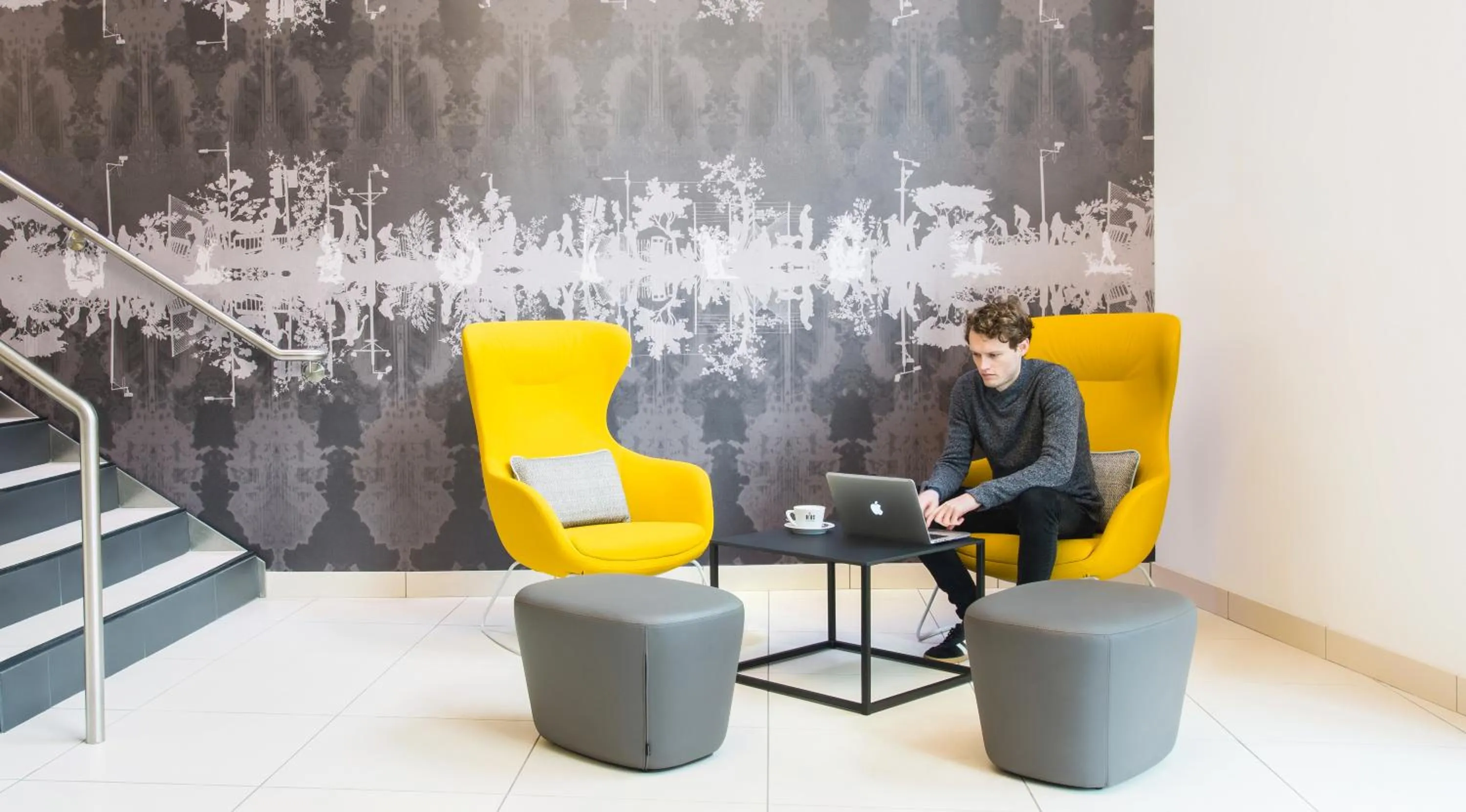 Lobby or reception in Point A Hotel Glasgow