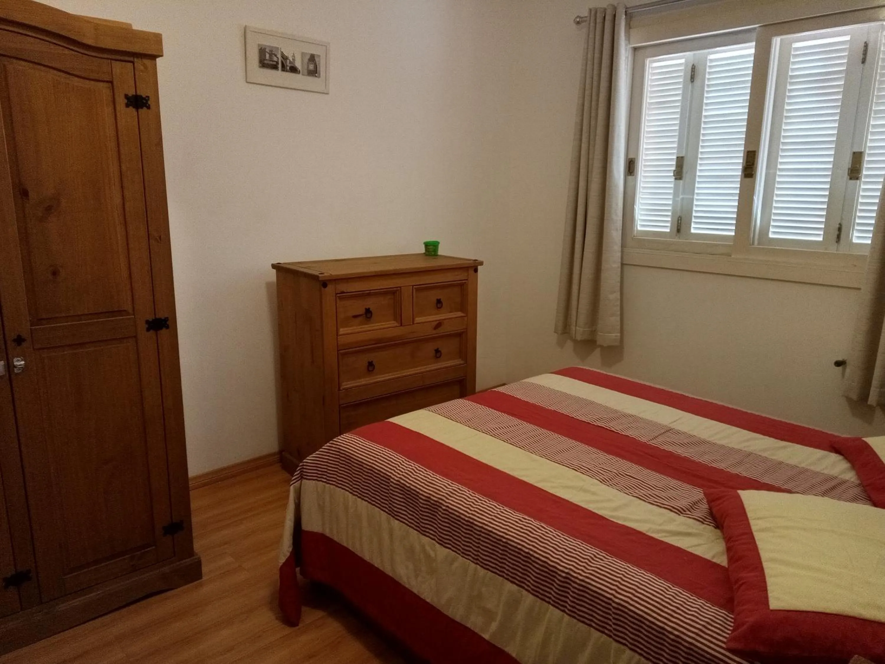 Bed in Apartamento Lago Grande Hotel