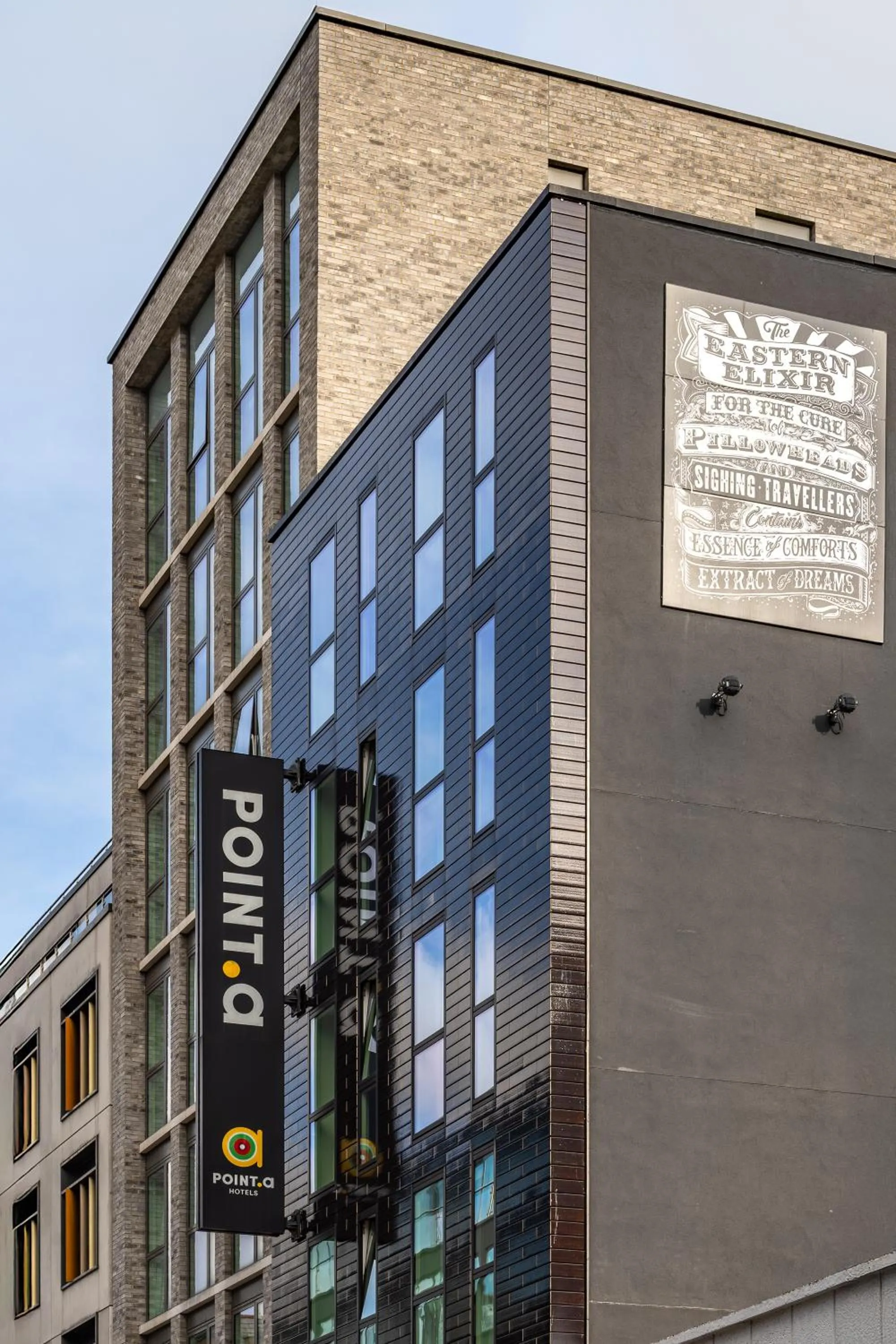 Property building in Point A Hotel London Shoreditch