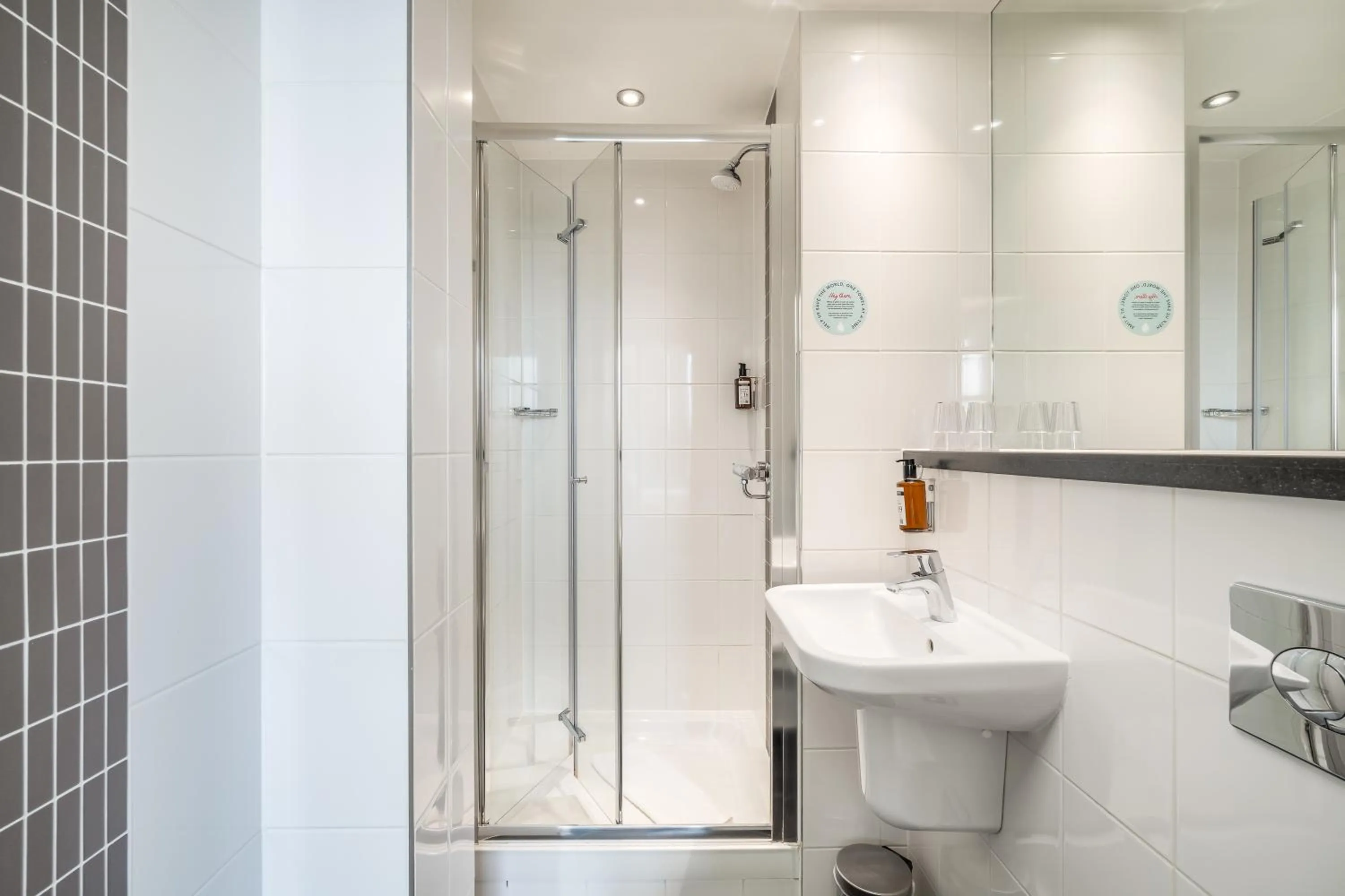 Shower in Point A Hotel London Shoreditch