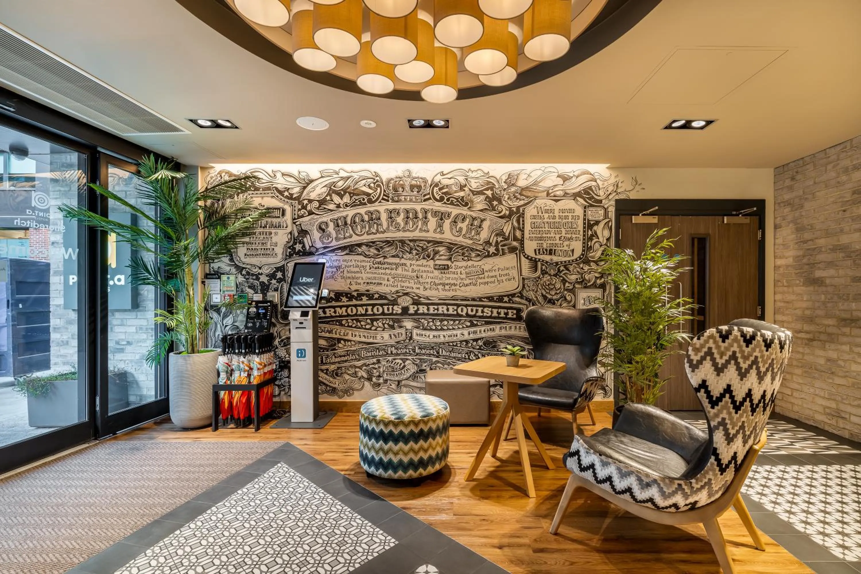 Facade/entrance in Point A Hotel London Shoreditch